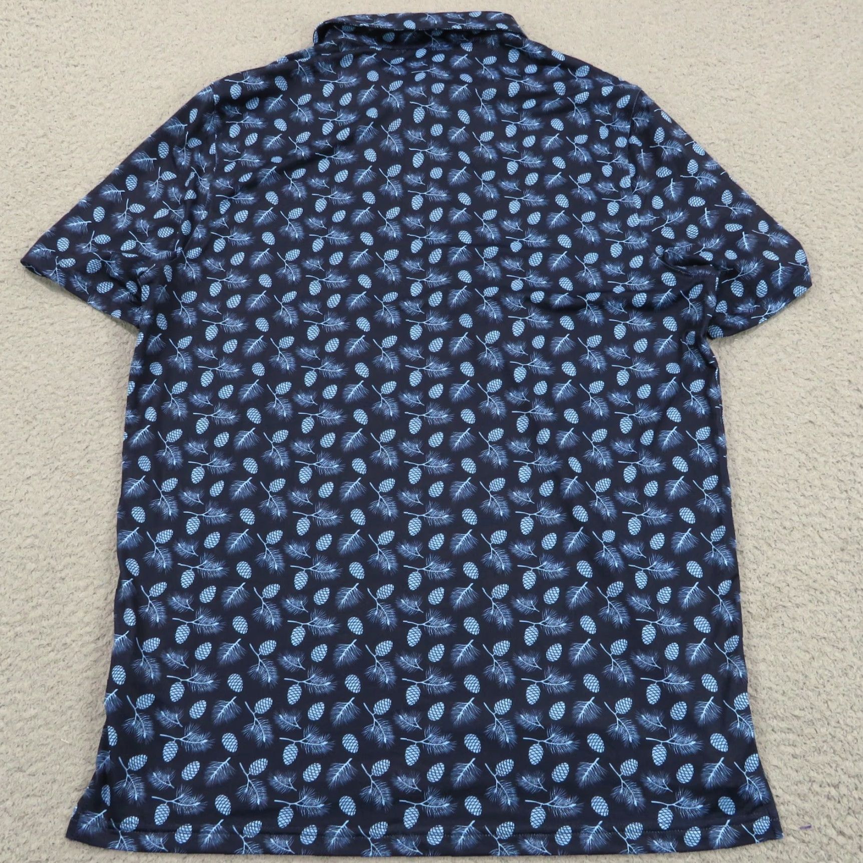 Vintage Pinehurst Polo Medium Mens USGA Golf Shirt Performance All Over Print Pine Tree Polo Size US M / EU 48-50 / 2 - 7 Thumbnail