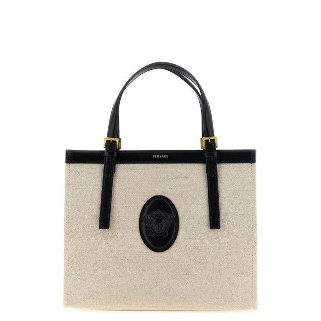 Versace VERSACE Black Medium Riviere Tote Bag New Size ONE SIZE - 1 Thumbnail