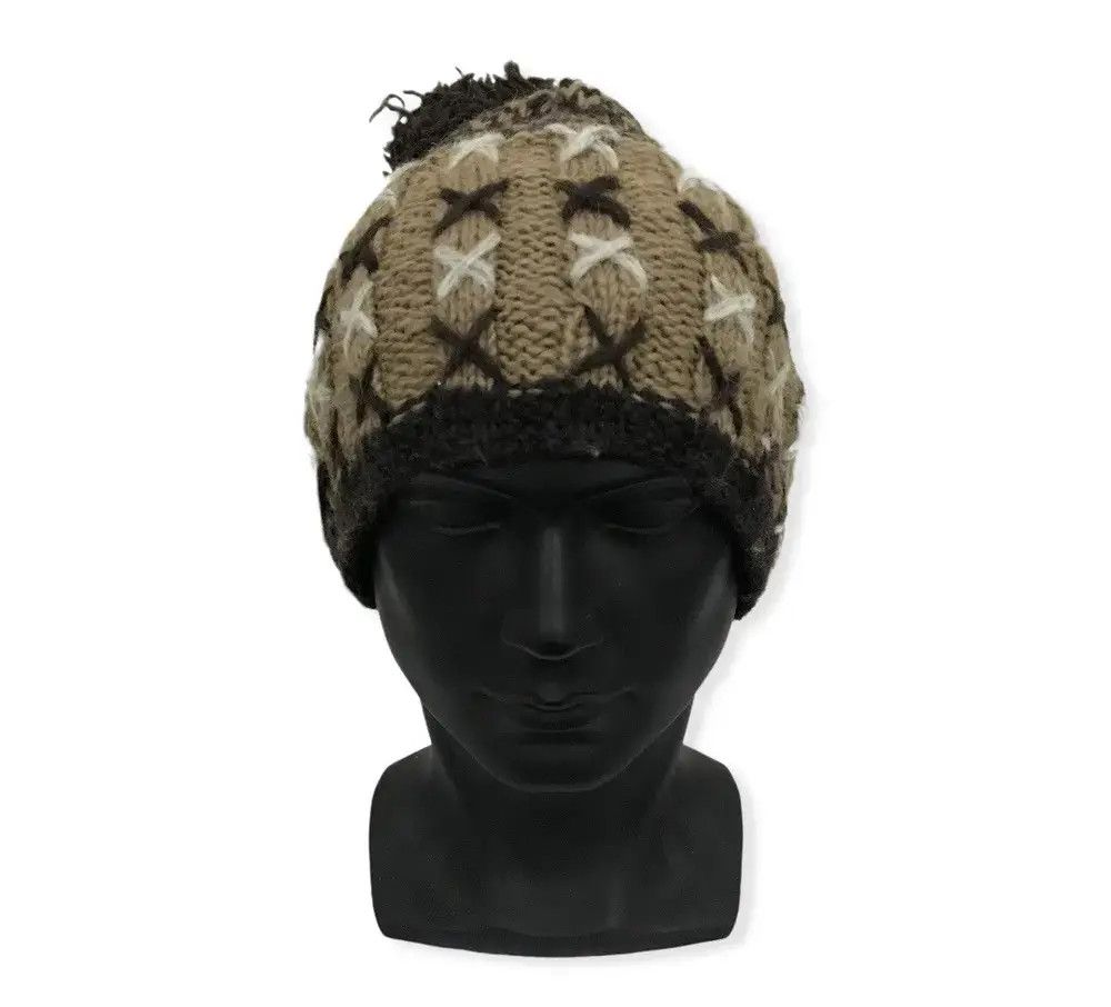 Japanese Brand × Kapital × Vintage Japanese Brand Knit Beanie Hat Size ONE SIZE - 2 Thumbnail
