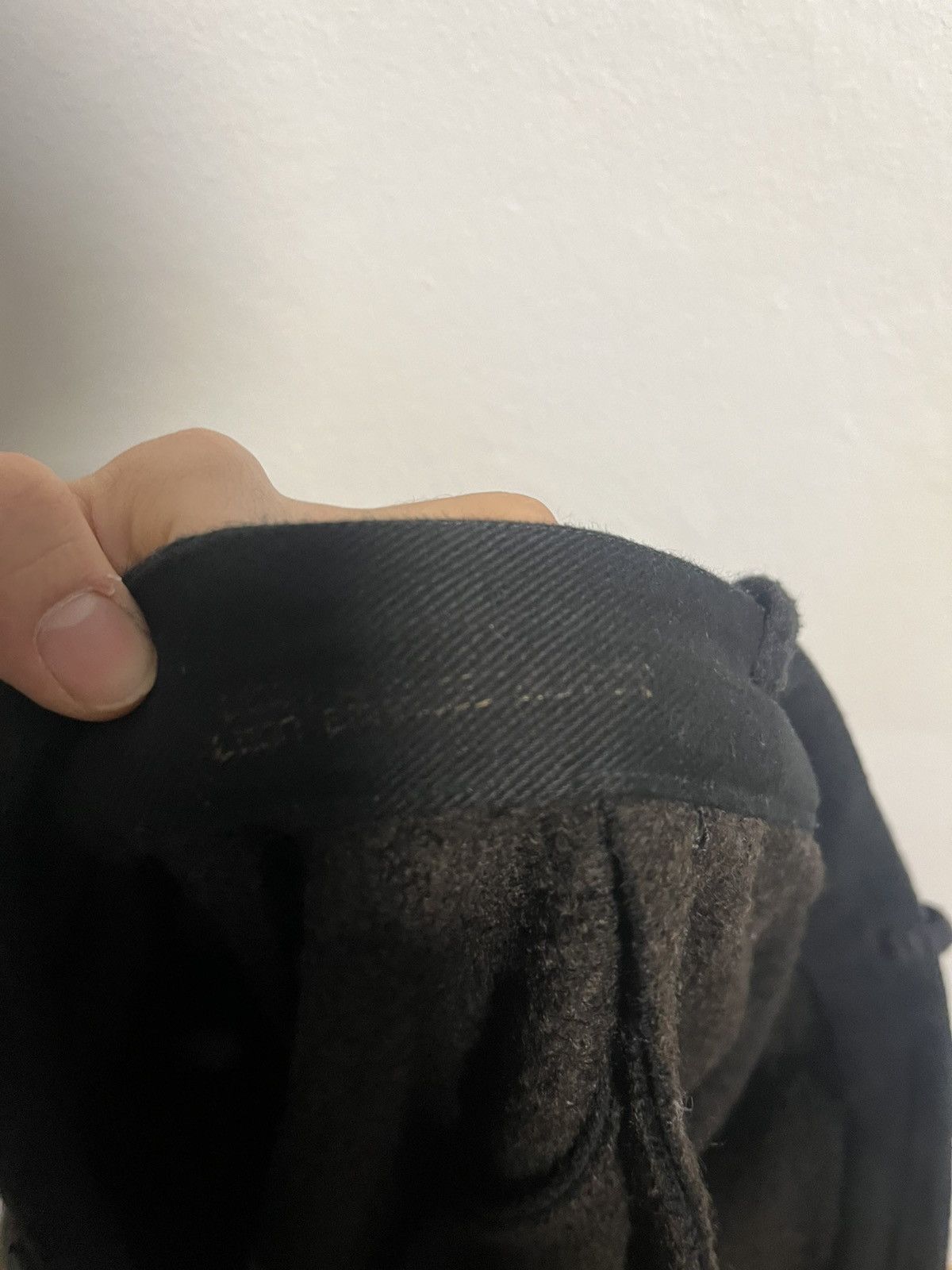 Leon Emanuel Blanck Leon Emanuel Blanck Distortion Cashmere Drop Crotch Pants Size US 33 - 8 Thumbnail