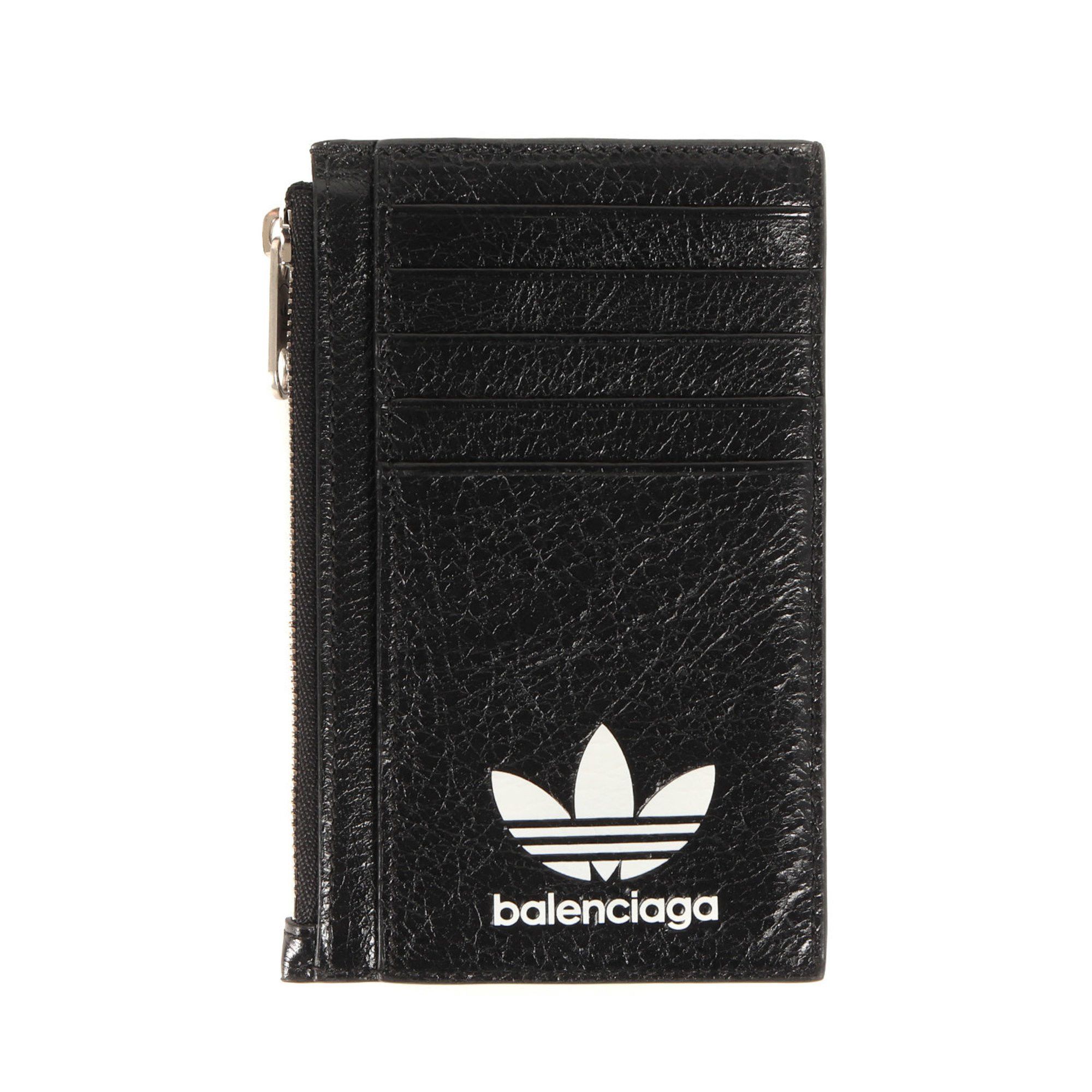 Balenciaga BALENCIAGA adidas Trefoil Leather Fragment Case (721896) Black Collaboration Size ONE SIZE - 1 Thumbnail