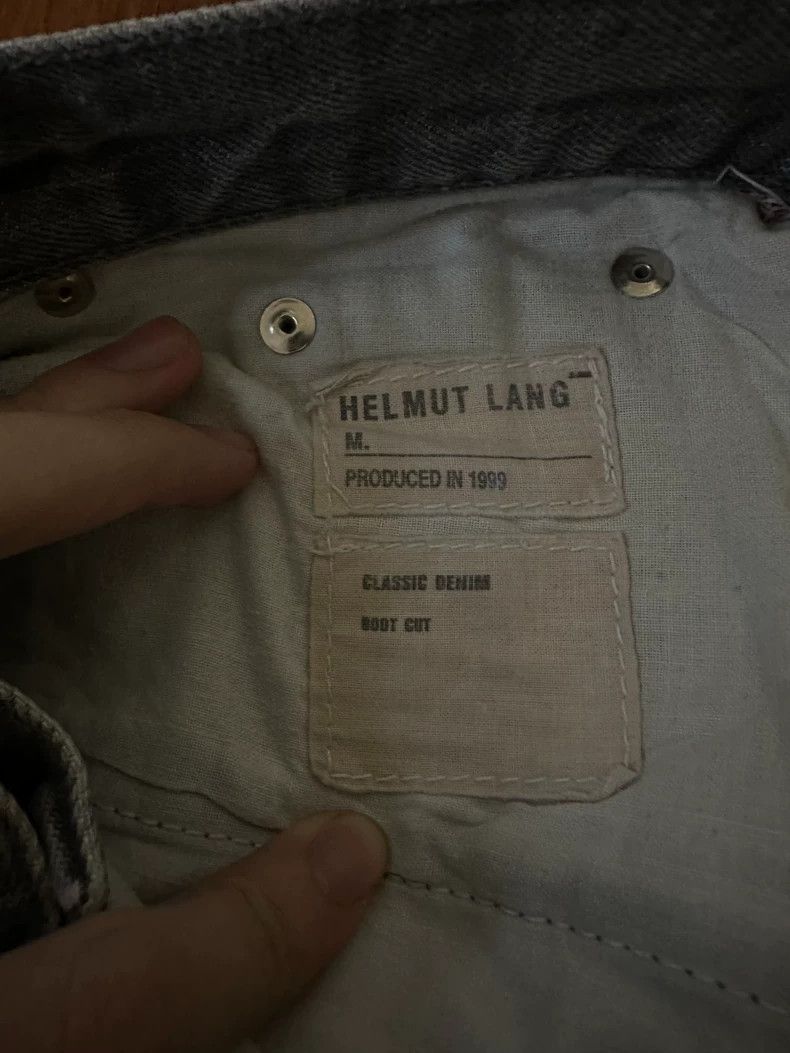 Helmut Lang HELMUT LANG size33 Big Code 1999 jeans Size US 33 - 2 Thumbnail