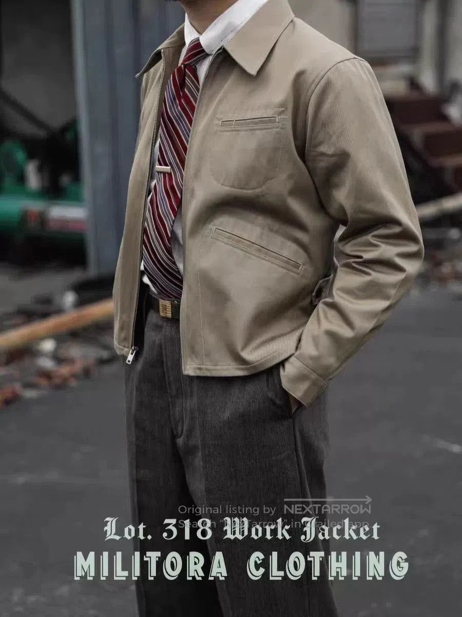 MIL-TEC Militora318 Khaki Utility Casual Short Jacket. Size US S / EU 44-46 / 1 - 1 Thumbnail
