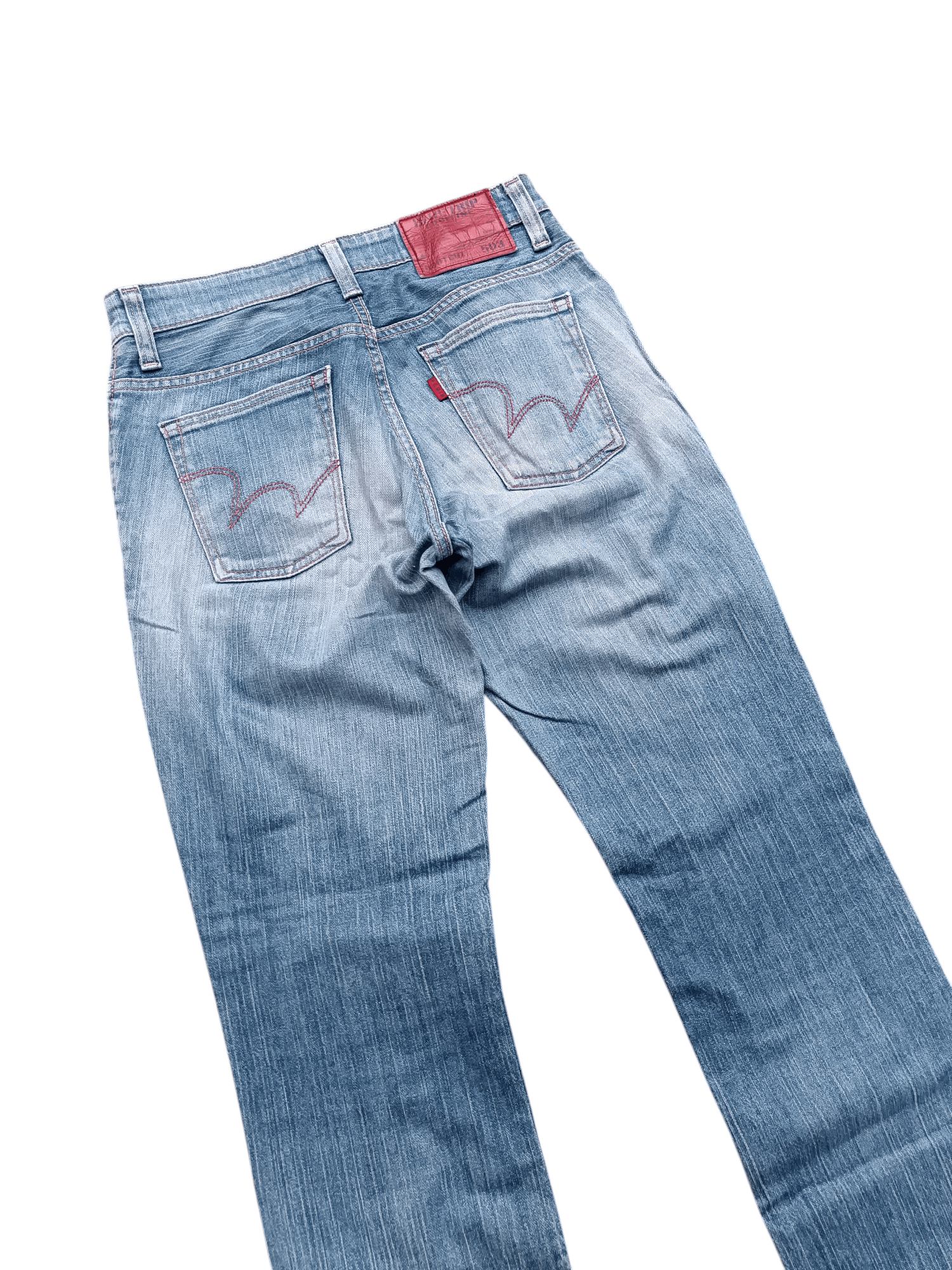 Edwin × Japanese Brand ARCHIVAL EDWIN 503 BOOT CUT REGULAR BLUE WASH DENIM Size US 30 / EU 46 - 17 Thumbnail