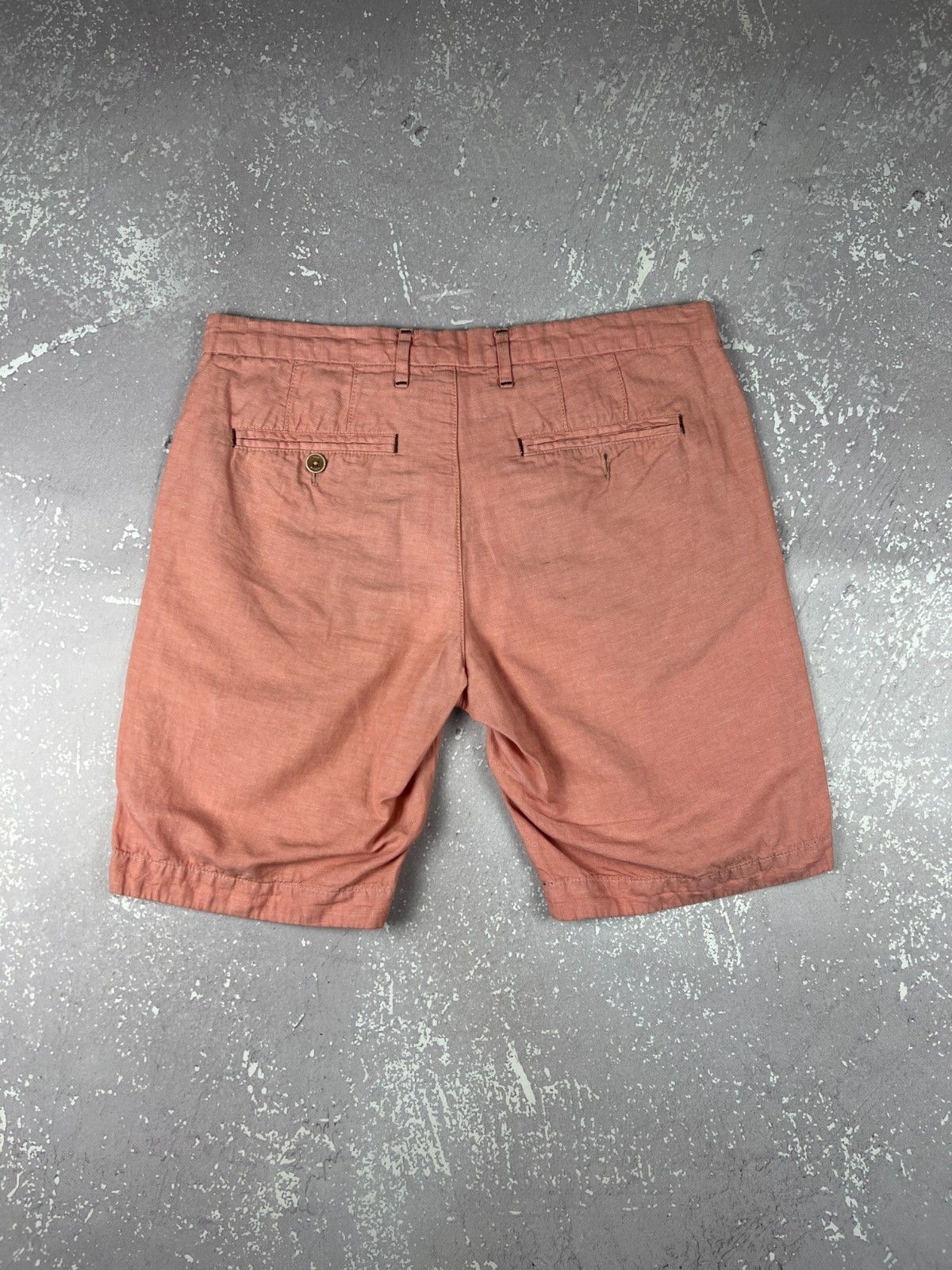 Ted Baker Ted Baker Summer Cotton/Linen Shorts Mens 32R Pink Size US 32 / EU 48 - 4 Thumbnail