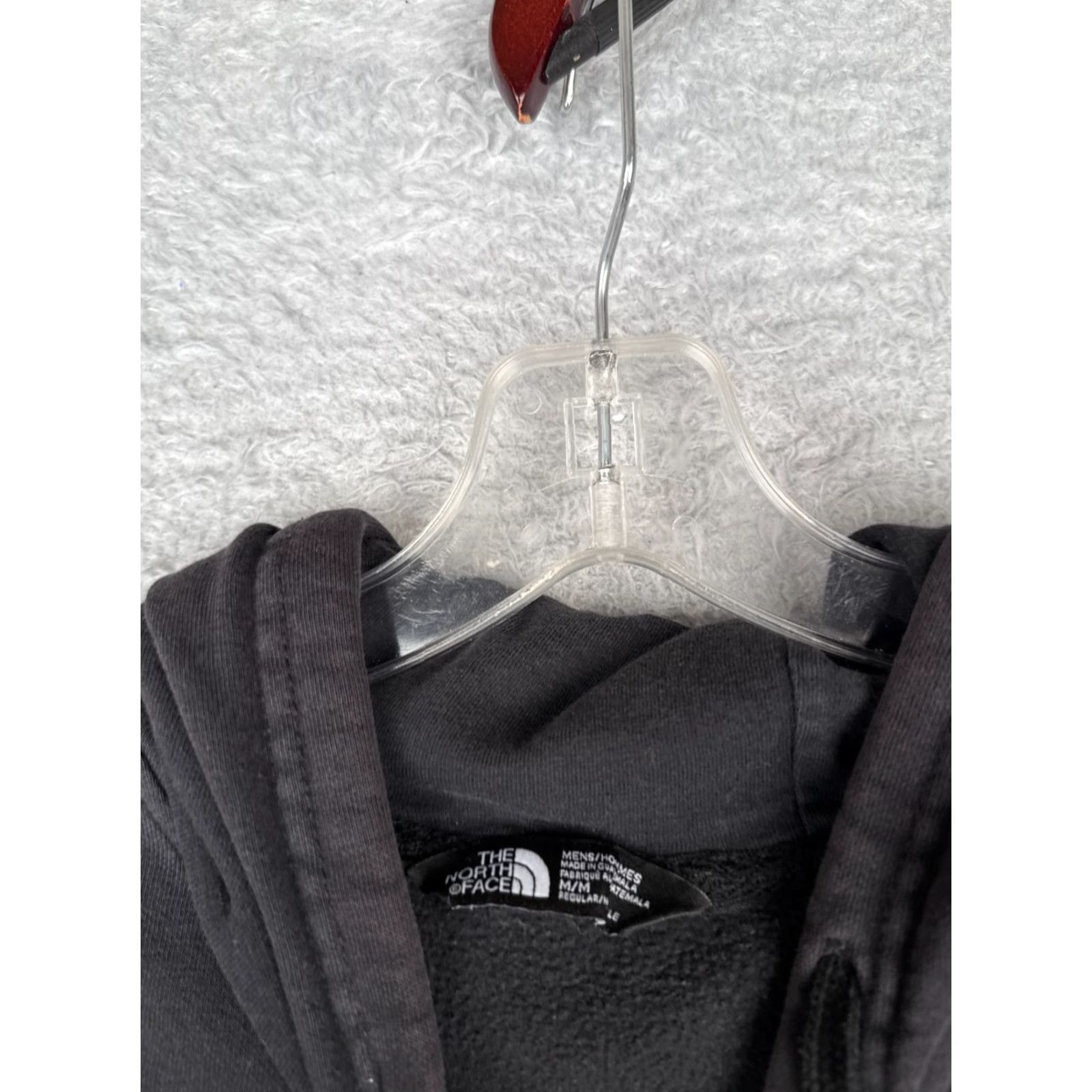 The North Face The North Face Hoodie Mens Medium Black Pullover Logo Sweatshirt Drawstring Size US M / EU 48-50 / 2 - 7 Thumbnail