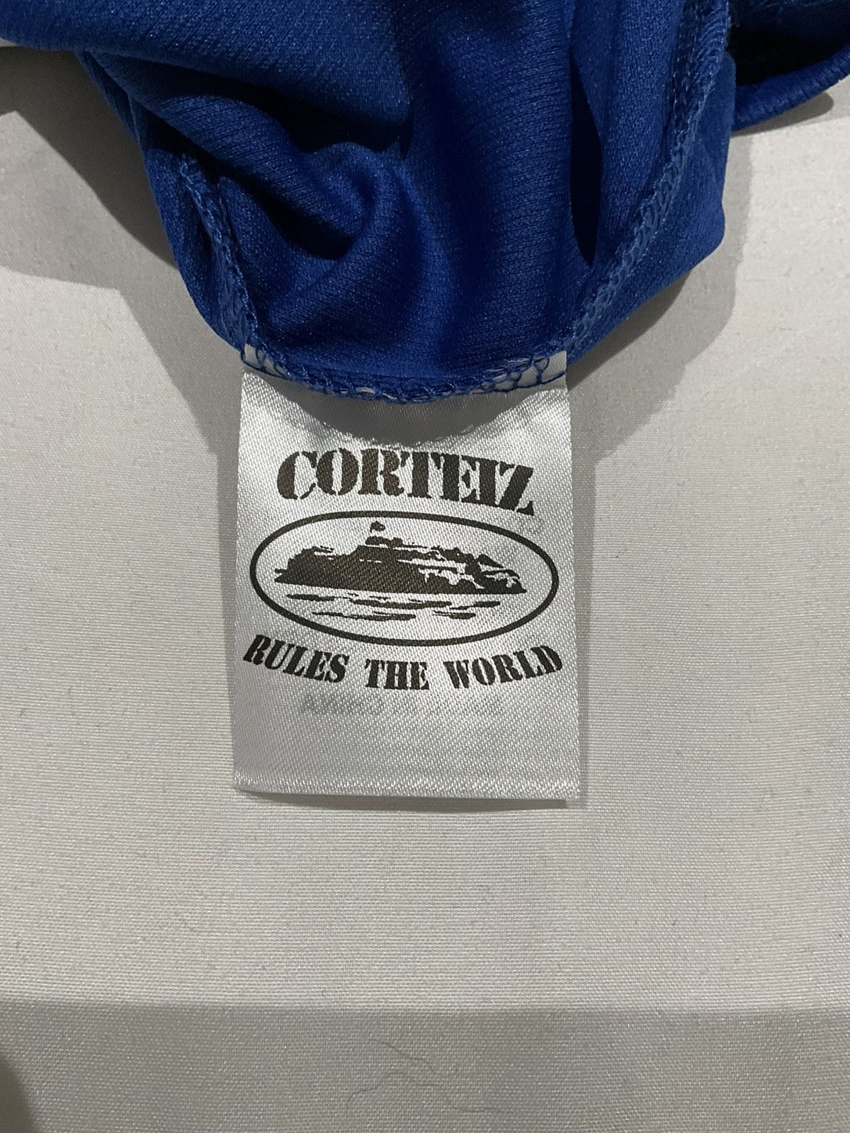 シャツ Corteiz Alcatraz Football Jersey - Blue Corteiz Alcatraz Football Jersey Navy – Side Kicks