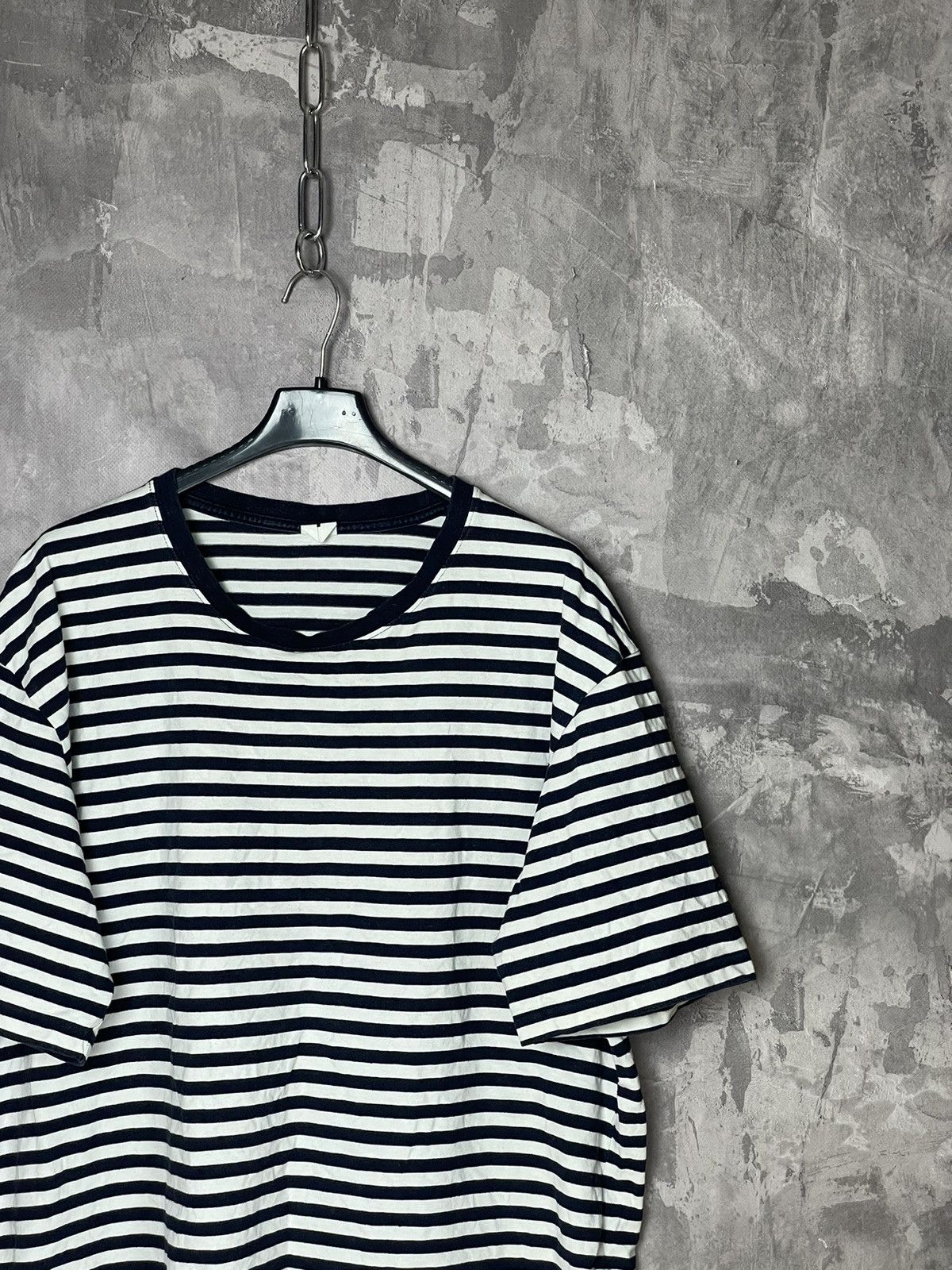 Arket × Hypebeast Arket Streetwear Black/White Striped cotton T-shirt Size US XL / EU 56 / 4 - 4 Thumbnail