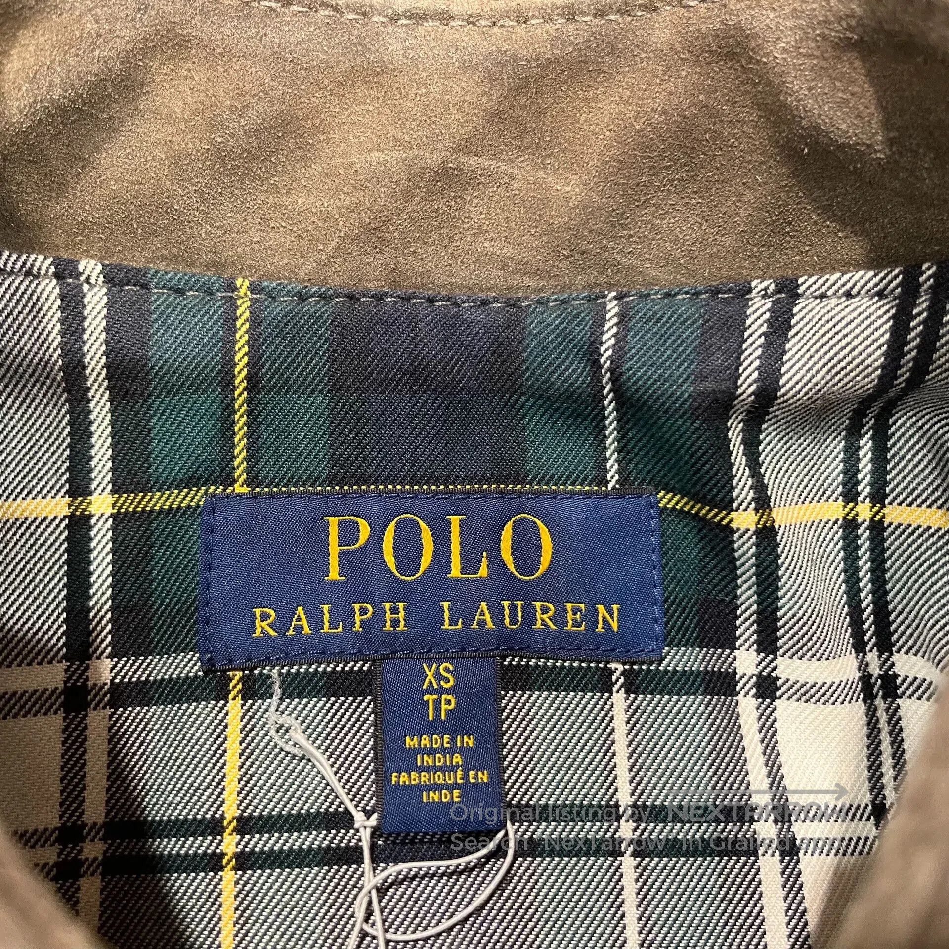 RRL Ralph Lauren vintage ralph lauren brown leather jacket. Size US XS / EU 42 / 0 - 6 Thumbnail