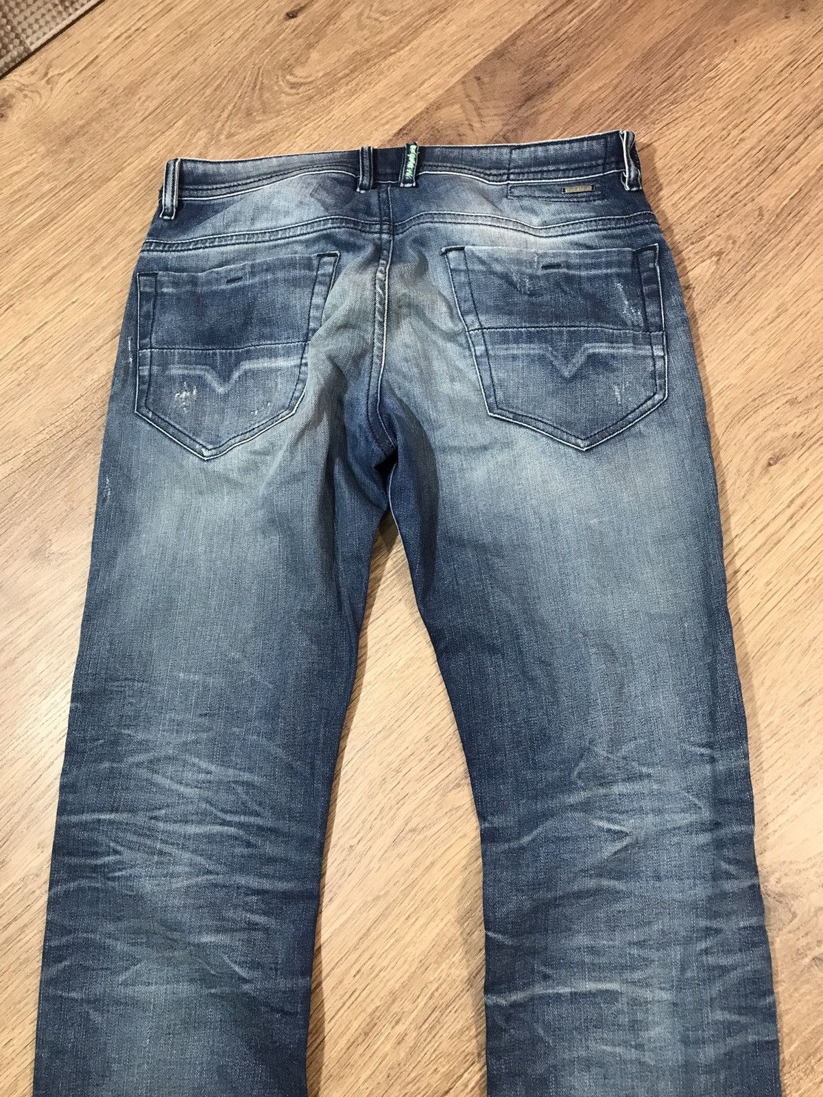 Diesel Vintage Diesel Thommer Distressed denim pants jeans size 32 Size US 32 / EU 48 - 11 Thumbnail
