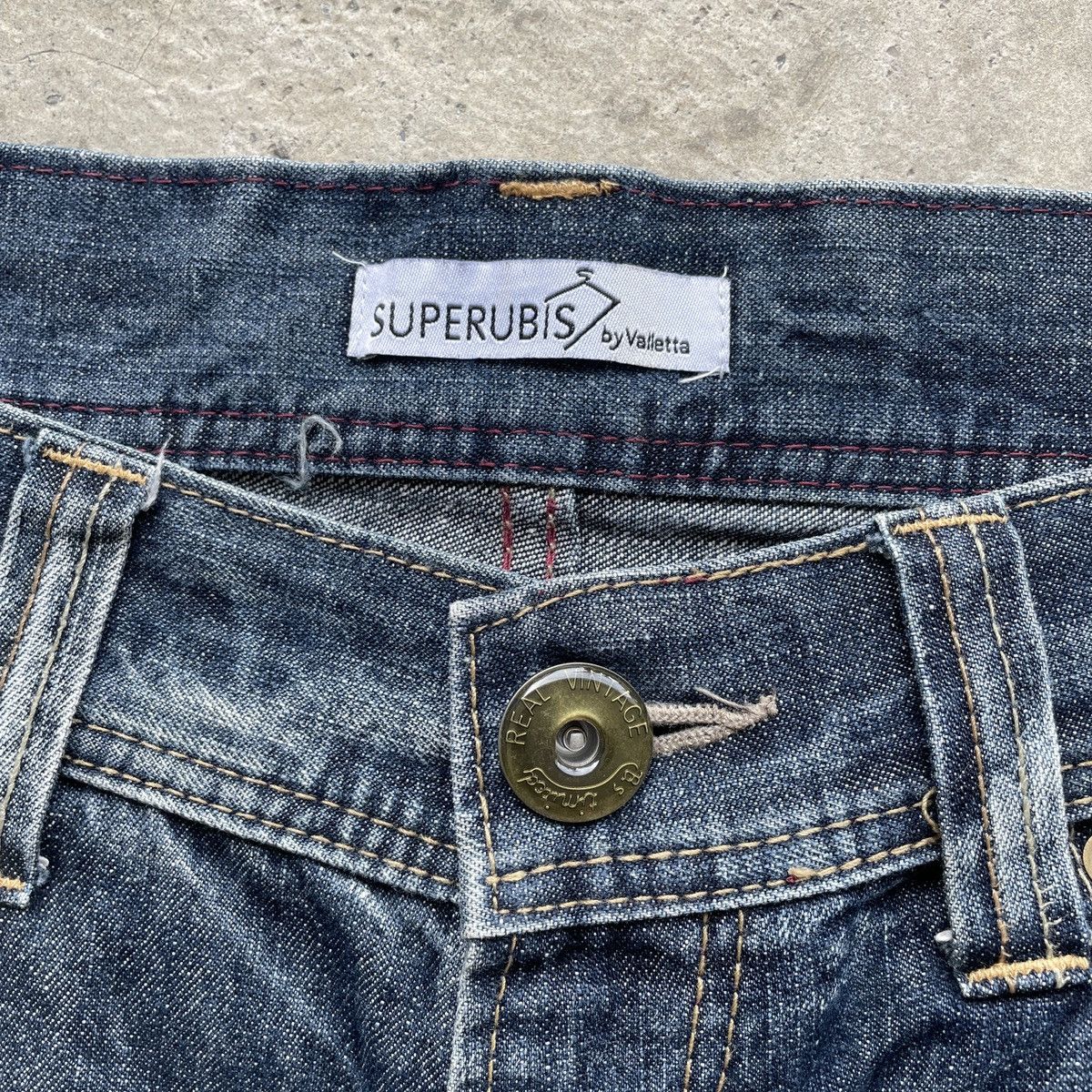 Japanese Brand W32💥 Vintage Japanese Distressed Jeans Faded Denim Pants Size US 32 / EU 48 - 6 Thumbnail