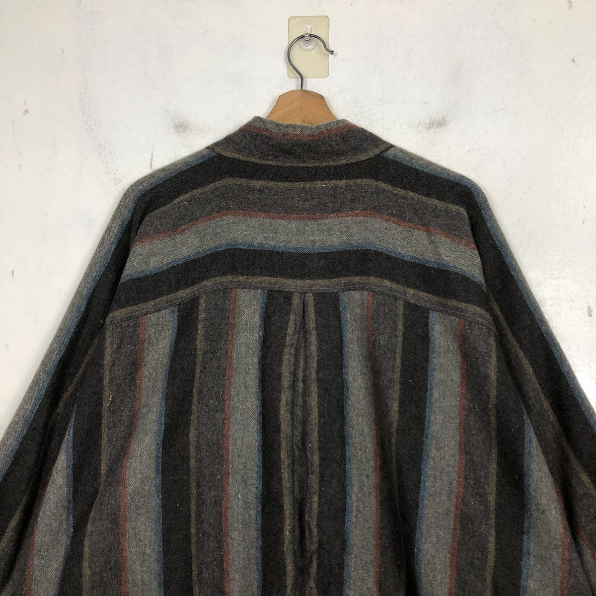 Issey Miyake 💥VINTAGE BOMBER CARDIGAN JACKET STRIPED JAPAN Size US M / EU 48-50 / 2 - 11 Thumbnail