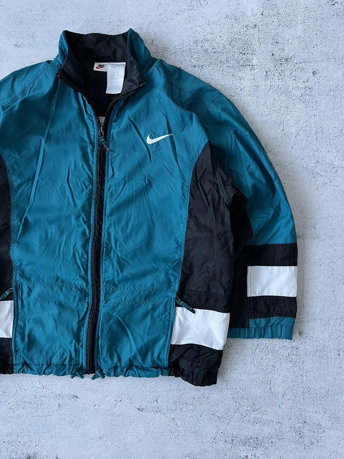 Vintage 🩸RARE🩸Nike Vintage 90s Big Logo Jacket Size US L / EU 52-54 / 3 - 5 Thumbnail