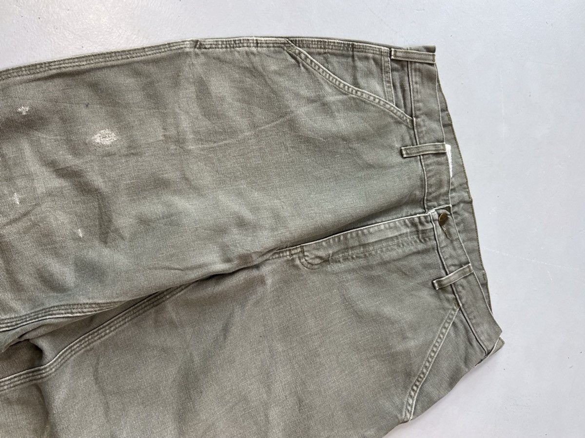 Carhartt Vintage carhartt b11 moss carpenter denim Size US 34 / EU 50 - 4 Thumbnail