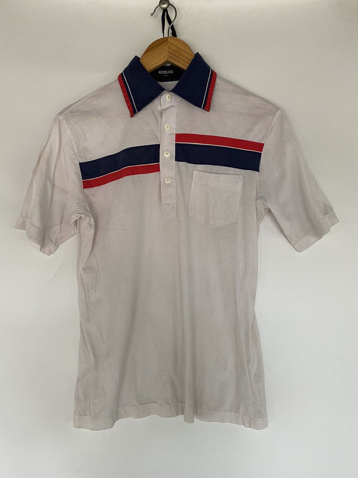 Japanese Brand × Vintage Vintage Japanese Brand Kosugi Single-Stitch Shirt Size M / US 6-8 / IT 42-44 - 1 Thumbnail