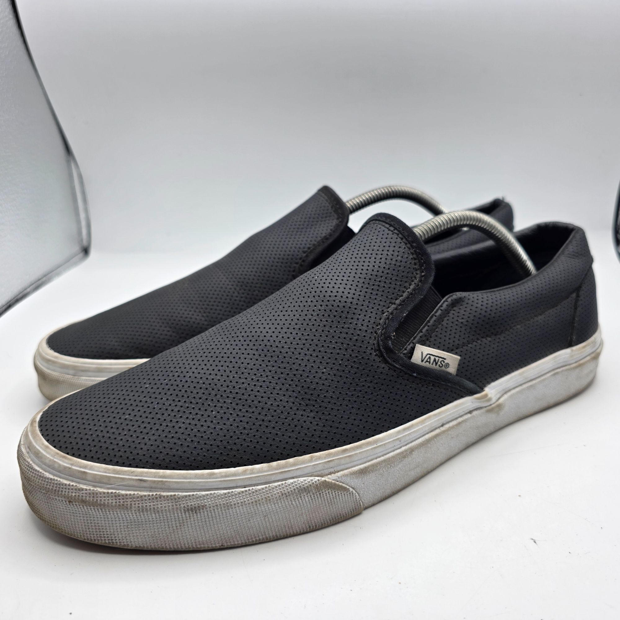 Vans Vans Classic Slip On Perforated Mens Shoes Size 12 Black Cas Size US 12 / EU 45 - 4 Thumbnail