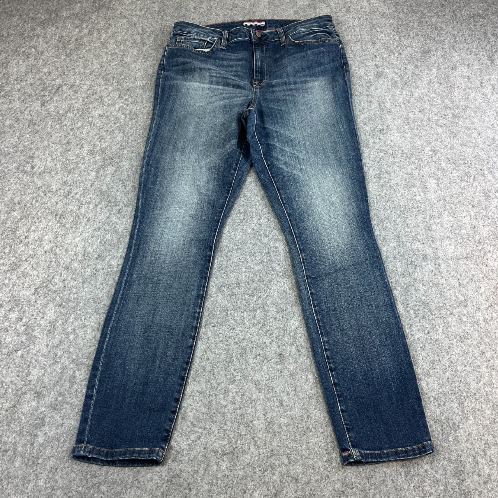 Tommy Hilfiger Tommy Hilfiger Womens Jeans High Rise Slim Skinny 30 30 UK 10 Stretch Blue Denim 5-Pocket Event: N/A Womens Size 32" / US 10 / IT 46 - 2 Thumbnail