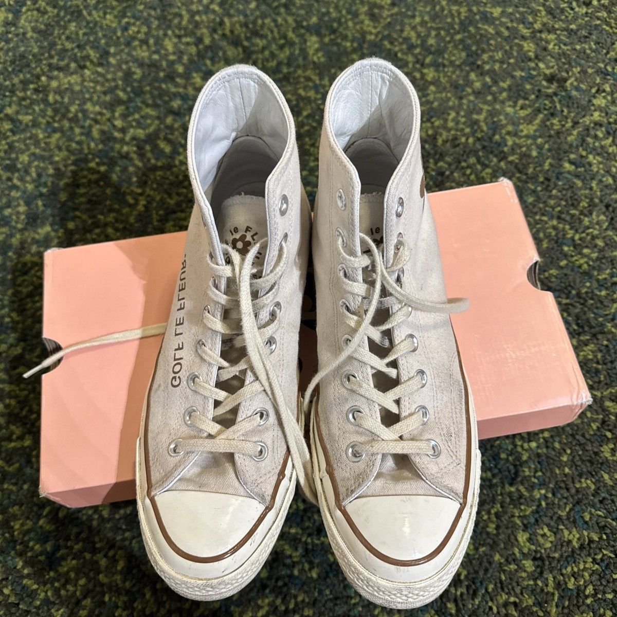 Golf le Fleur Golf le Fleur Converse Chuck Taylor Hi Parchment Size 8.5 US Size US 8.5 / EU 41-42 - 7 Thumbnail