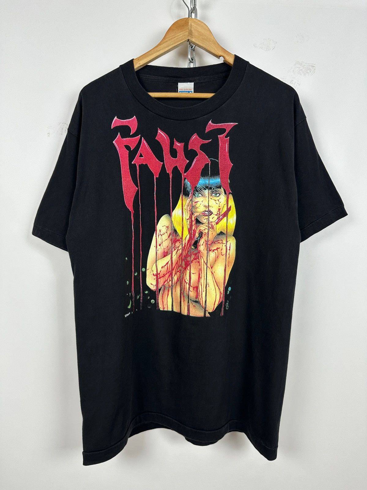 Vintage Vintage Faust Love Of The Damned Graphic Horror Comic Shirt Size US L / EU 52-54 / 3 - 1 Thumbnail