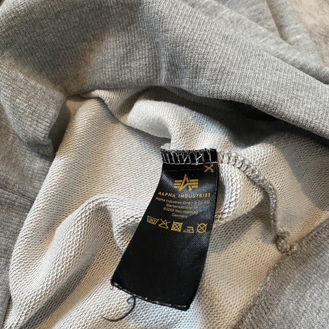 Alpha Industries Grey Alpha Industries crewneck sweatshirt with zip Size US S / EU 44-46 / 1 - 5 Thumbnail