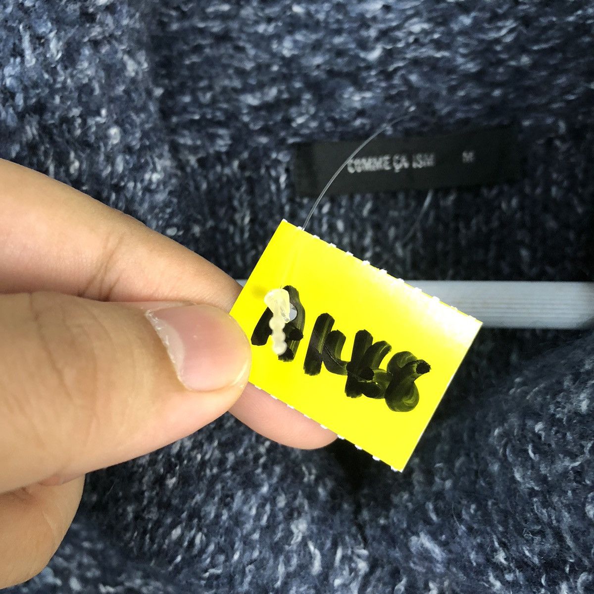 Comme Ca Ism Comme Ca Ism Dark Blue long Cardigan Knitwear #A1468 Size US M / EU 48-50 / 2 - 10 Thumbnail