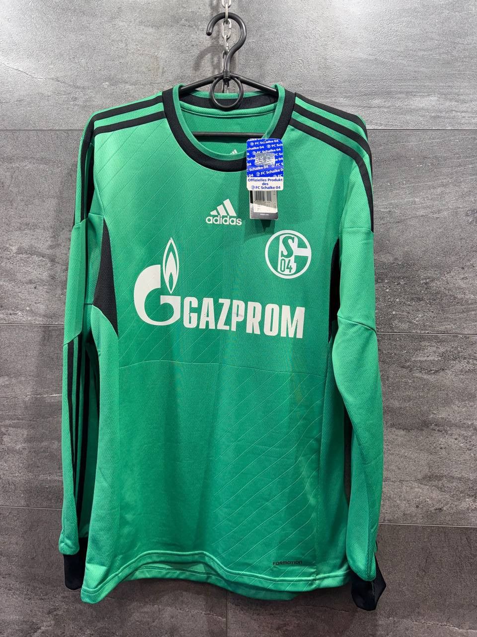 Schalke 04 2013-15 Adidas Soccer Jersey Long Sleeve