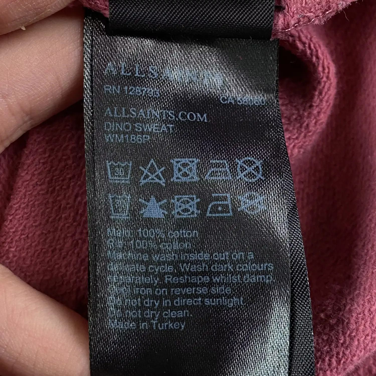 Allsaints Mens Sweatshirt Allsaints Size L Size US L / EU 52-54 / 3 - 7 Thumbnail