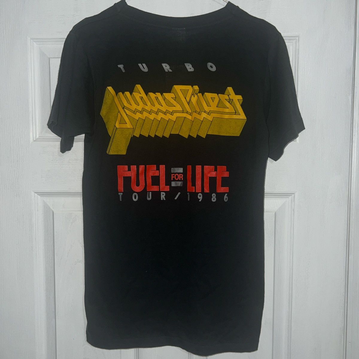 Other Vintage 1986 Judas Priest Turbo Fuel For Life Tour T Shirt Size US M / EU 48-50 / 2 - 5 Thumbnail