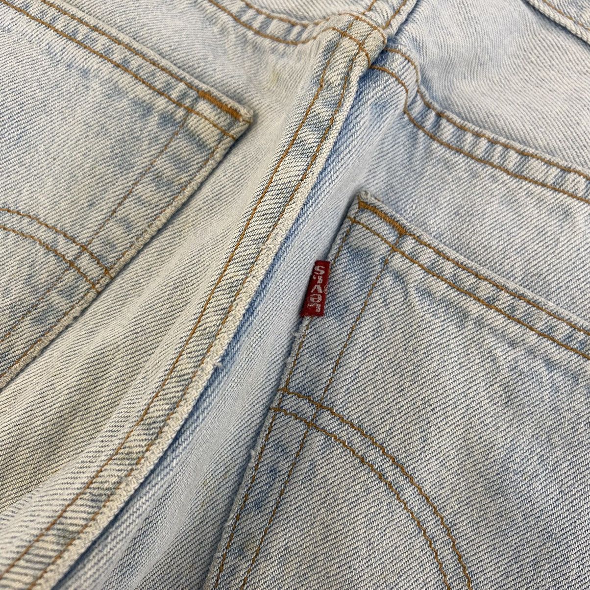 Levi's Vintage 90’s Levis 501 Light Blue Jeans Size US 31 - 20 Thumbnail