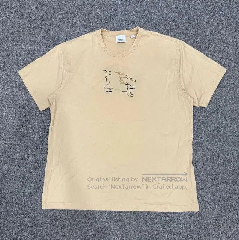 Burberry Burberry Khaki Cotton Men's T. Size US S / EU 44-46 / 1 - 1 Thumbnail