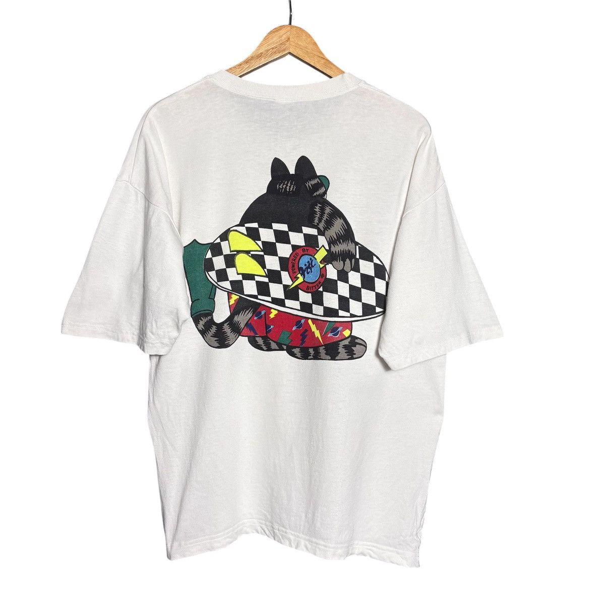 Vintage Vintage 90s Hawaii Cat Surf Crazy Shirts Tee Size US XL / EU 56 / 4 - 2 Thumbnail