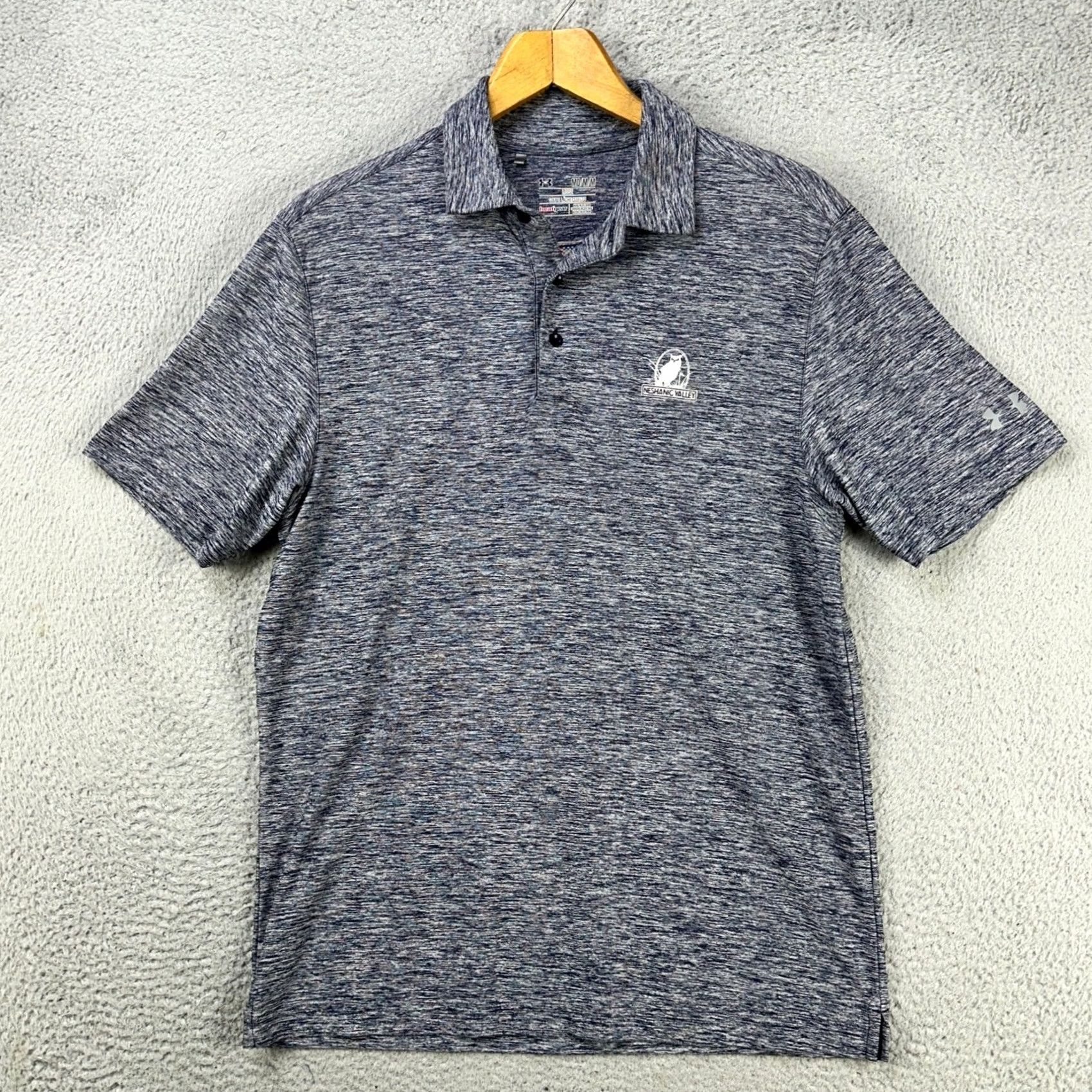 Under Armour Under Armour Heat Gear Polo Shirt Mens Medium Gray Rugby Short Sleeve Outdoor Size US M / EU 48-50 / 2 - 2 Thumbnail