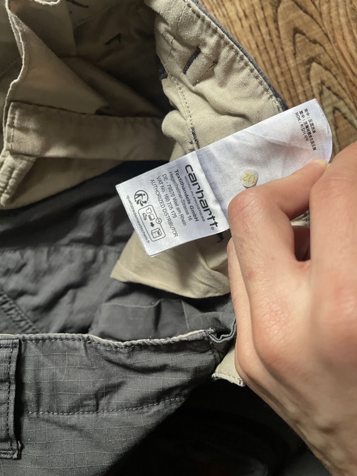 Carhartt Vintage Carhartt Cargo Pants Faded Distressed Size US 30 / EU 46 - 7 Thumbnail