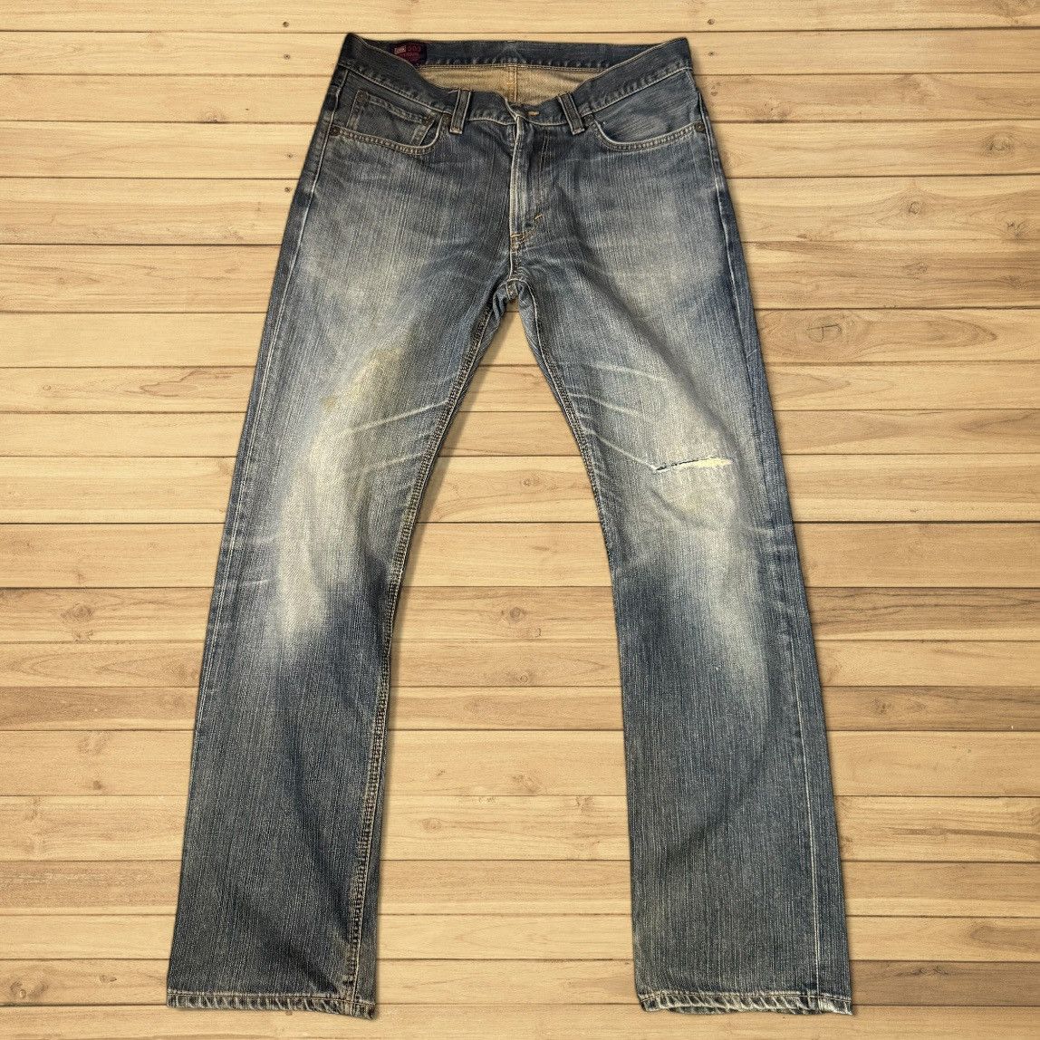 If Six Was Nine 90s Flared Japanese Wideleg Edwin 503 Mud Distressed Denim Size US 36 / EU 52 - 1 Thumbnail