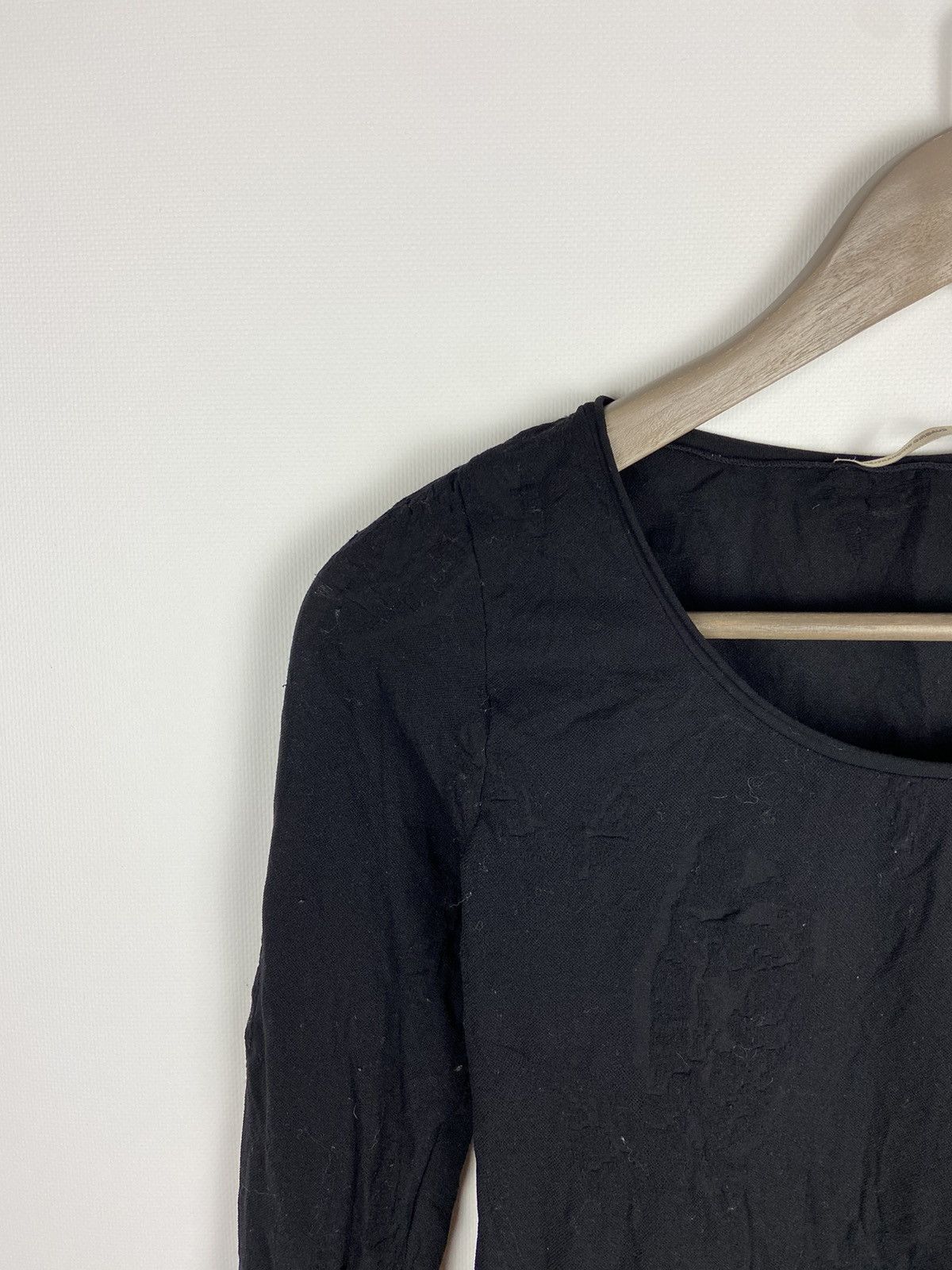 Designer × Marithe + Francois Girbaud Marithe Francois Girbaund Top Long Sleeve Avant-Garde Sz 3 Size S / US 4 / IT 40 - 4 Thumbnail