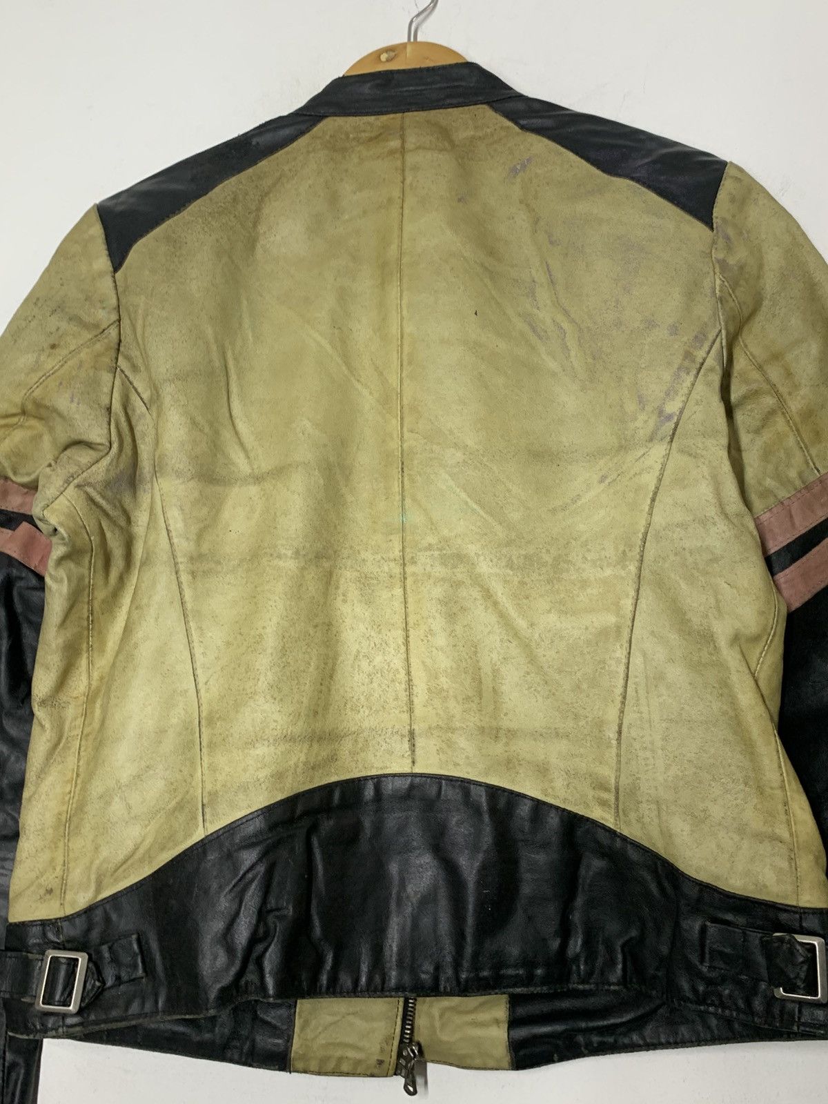 Genuine Leather Vintage Conbipel Italy Leather Cropped Biker Custom Outlaw Size US M / EU 48-50 / 2 - 16 Thumbnail