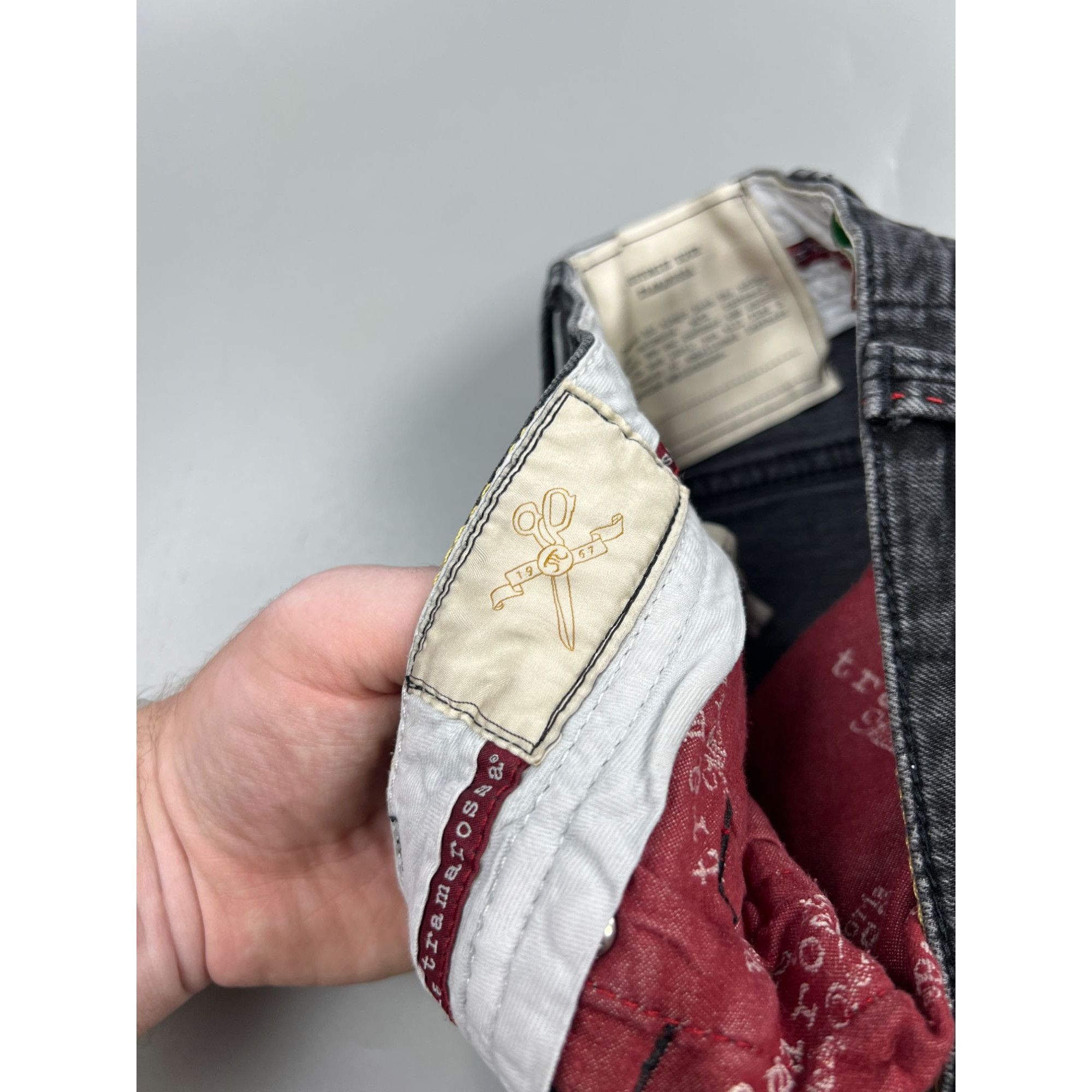 Other Sartoria Tramarossa Leonardo Black Skinny Jeans (Y0955) Size US 32 / EU 48 - 11 Thumbnail