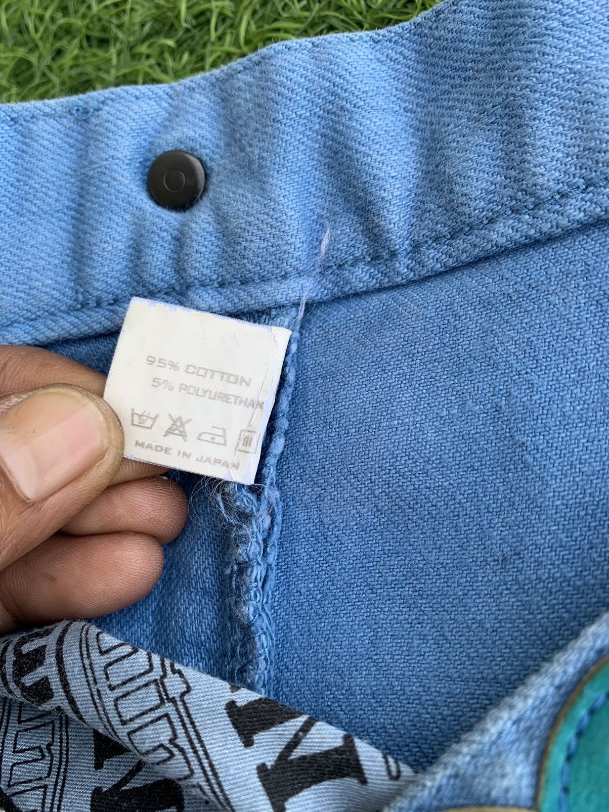 Number (N)ine 🔥 Pain Vintage Number (N) Shake Slim fit Jeans Size US 32 / EU 48 - 11 Thumbnail