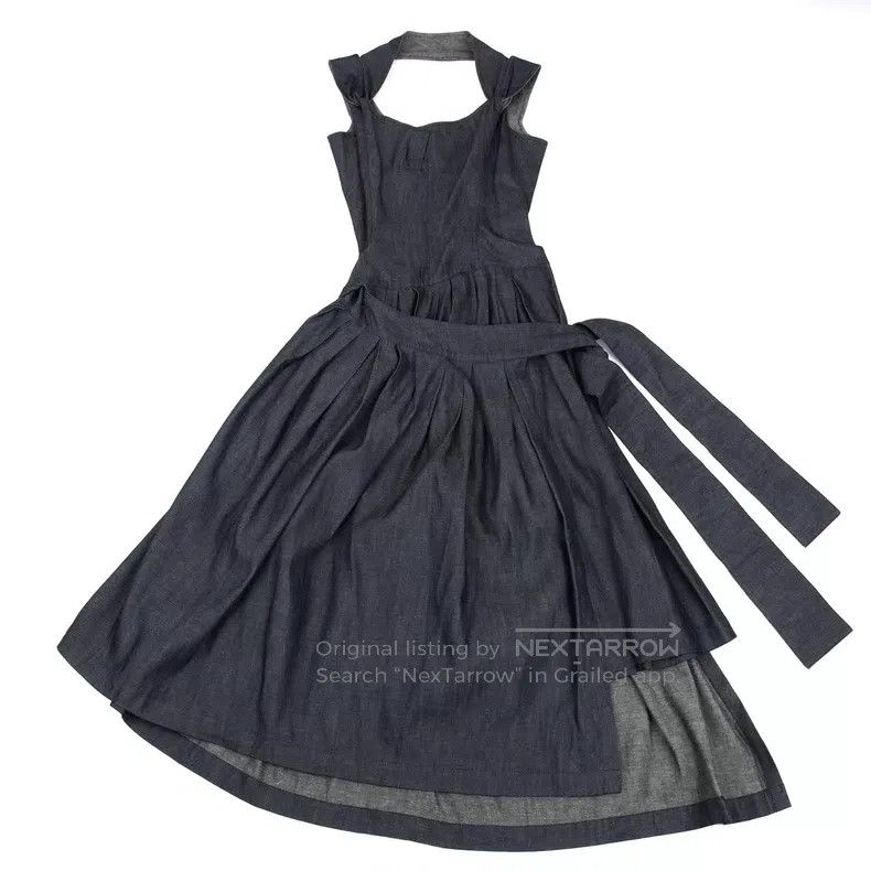 Junya Watanabe JUNYA WATANABE Denim halter dress Size XS / US 0-2 / IT 36-38 - 2 Thumbnail