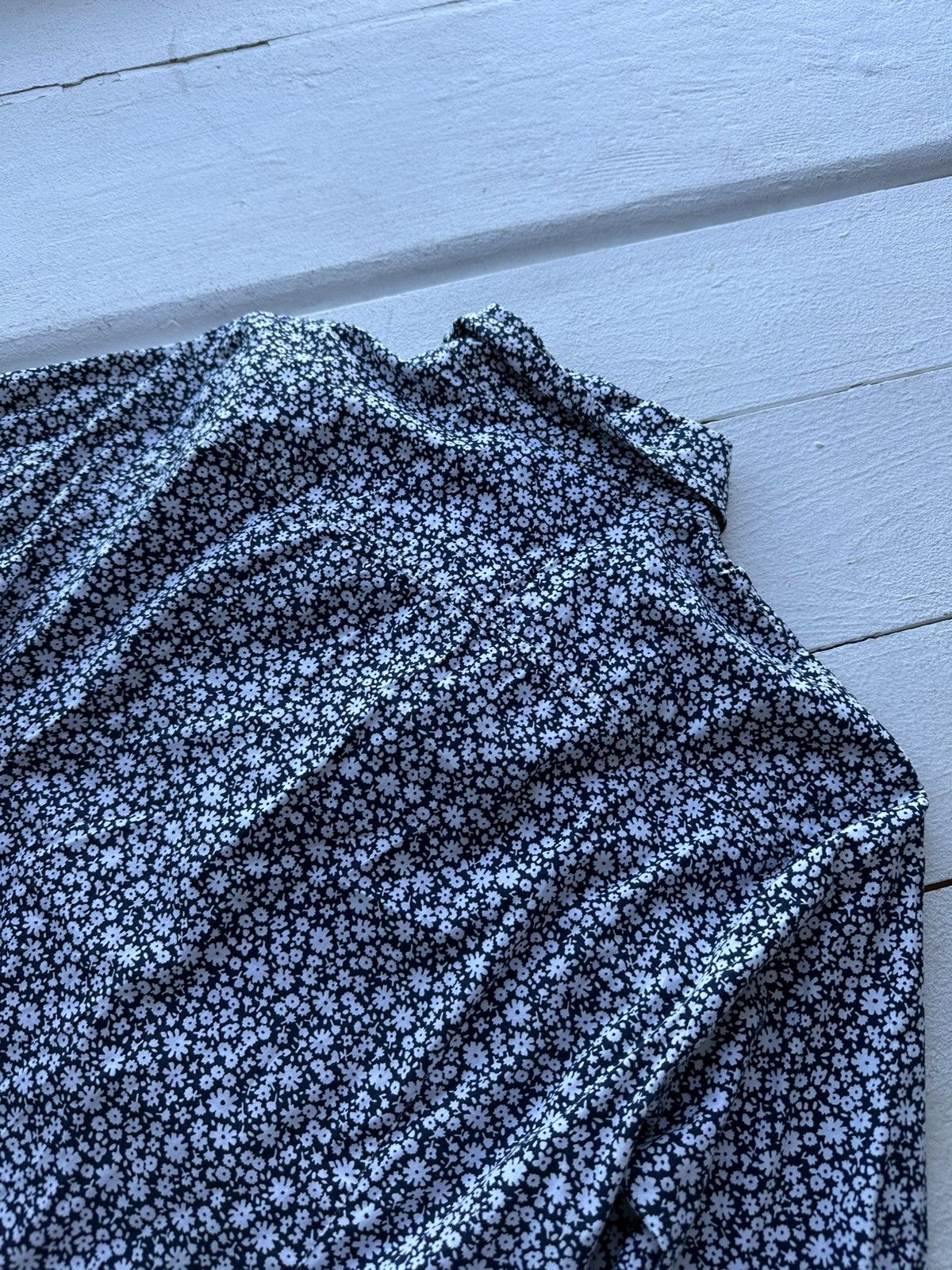 Weekend Max Mara 🚨Vintage Max Mara Women's Weekend FLOWER Print Shirt button Size M / US 6-8 / IT 42-44 - 11 Thumbnail