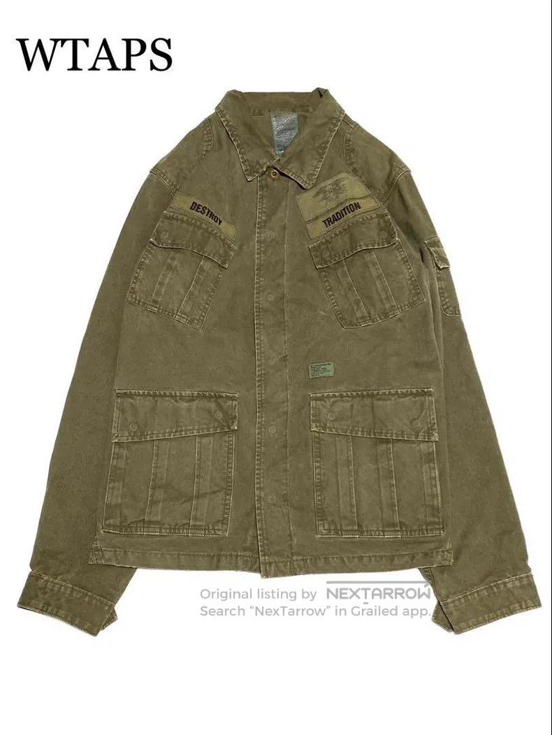 Wtaps Wtaps Military green jacket Size US L / EU 52-54 / 3 - 1 Thumbnail