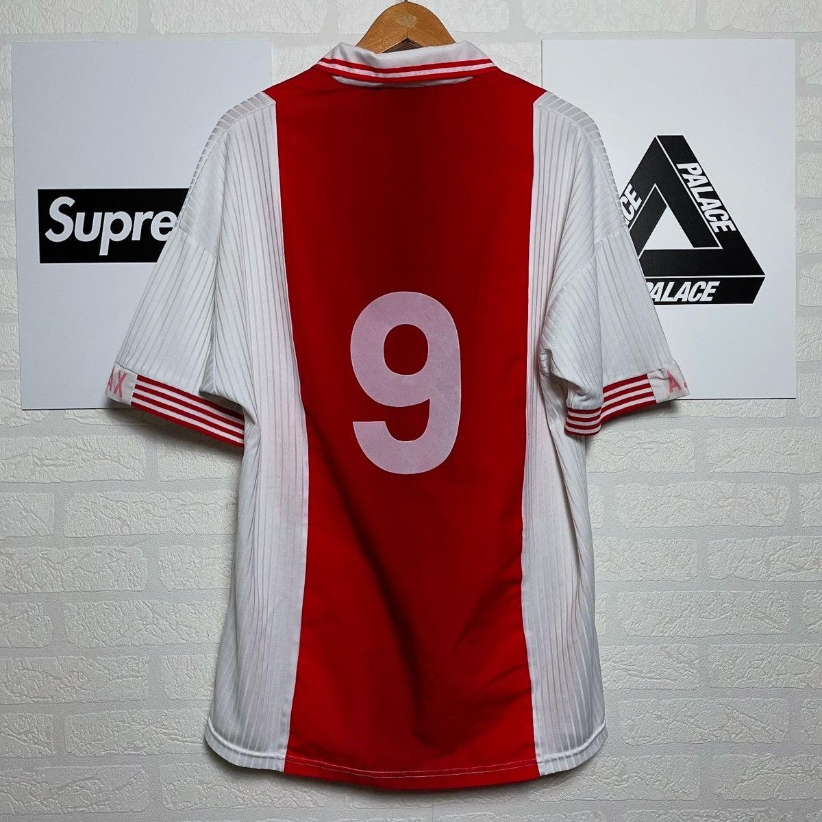 Umbro × Vintage 🔥 AJAX 1997 1998 UMBRO VINTAGE SOCCER JERSEY FOOTBALL SHIRT Size US L / EU 52-54 / 3 - 2 Thumbnail