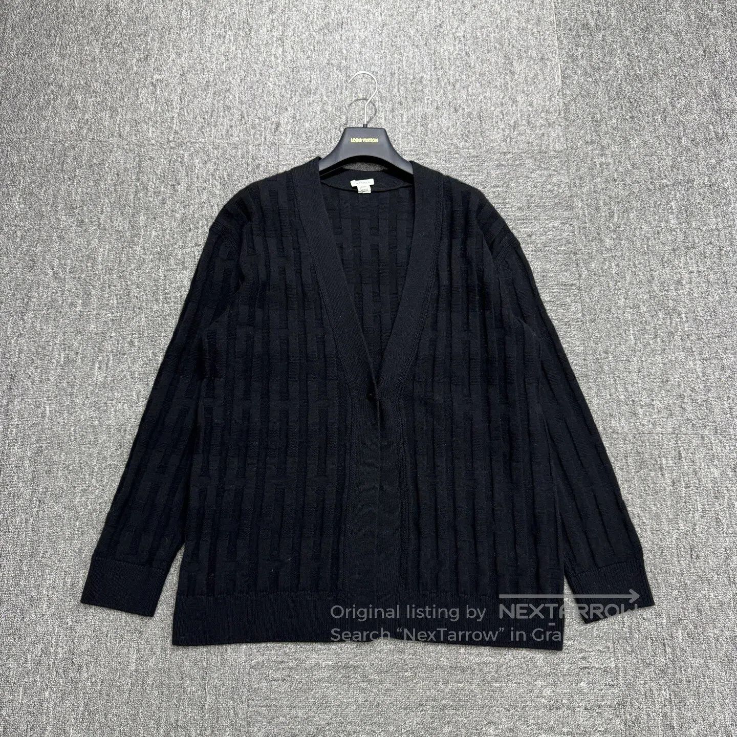 Hermes Hermes size40 Full-print wool knit cardigan| Size US XXS / EU 40 - 1 Thumbnail