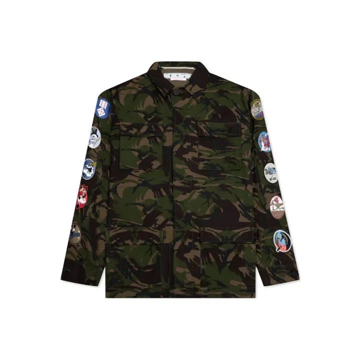 Off-White Off-White FW22 VirgilaBloh Camo Jacket 0079 Size US XS / EU 42 / 0 - 1 Thumbnail