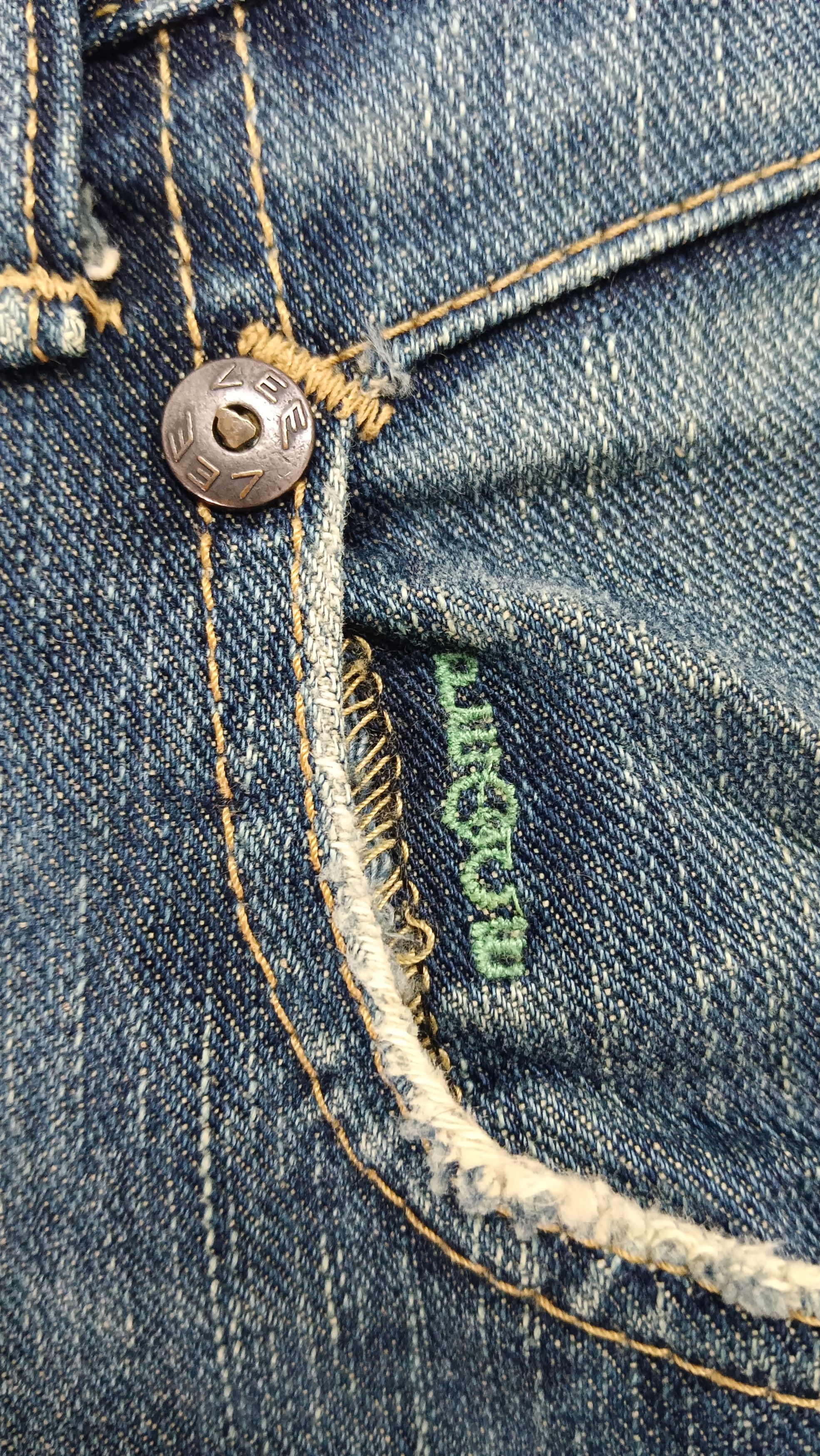 Lee × Vintage Lee Rider Seditionaries Super Flare Denim Size US 33 - 10 Thumbnail