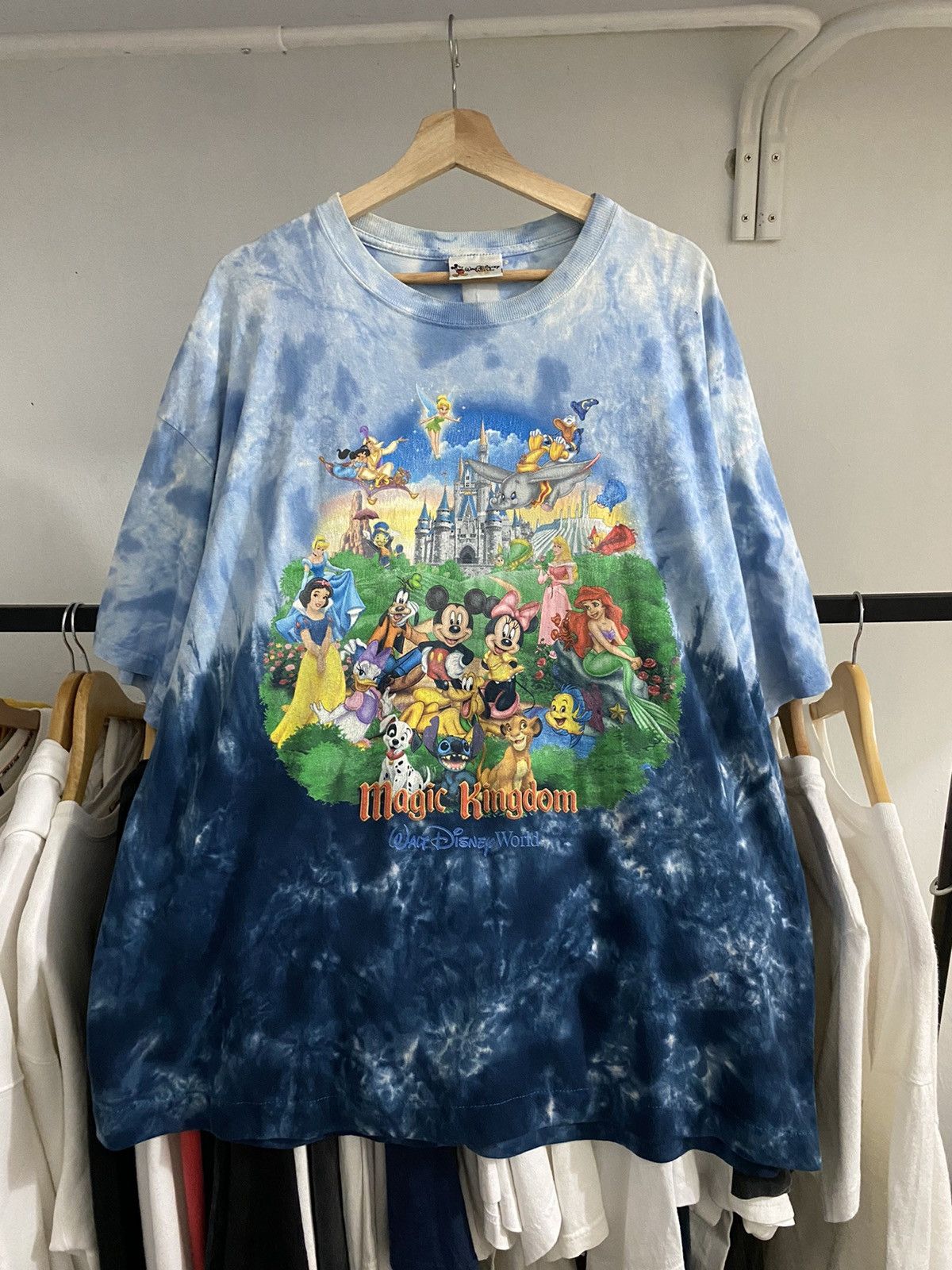 Disney × Vintage Magic Kingdom All Disney Characters Back 2 Back Size US XL / EU 56 / 4 - 1 Thumbnail