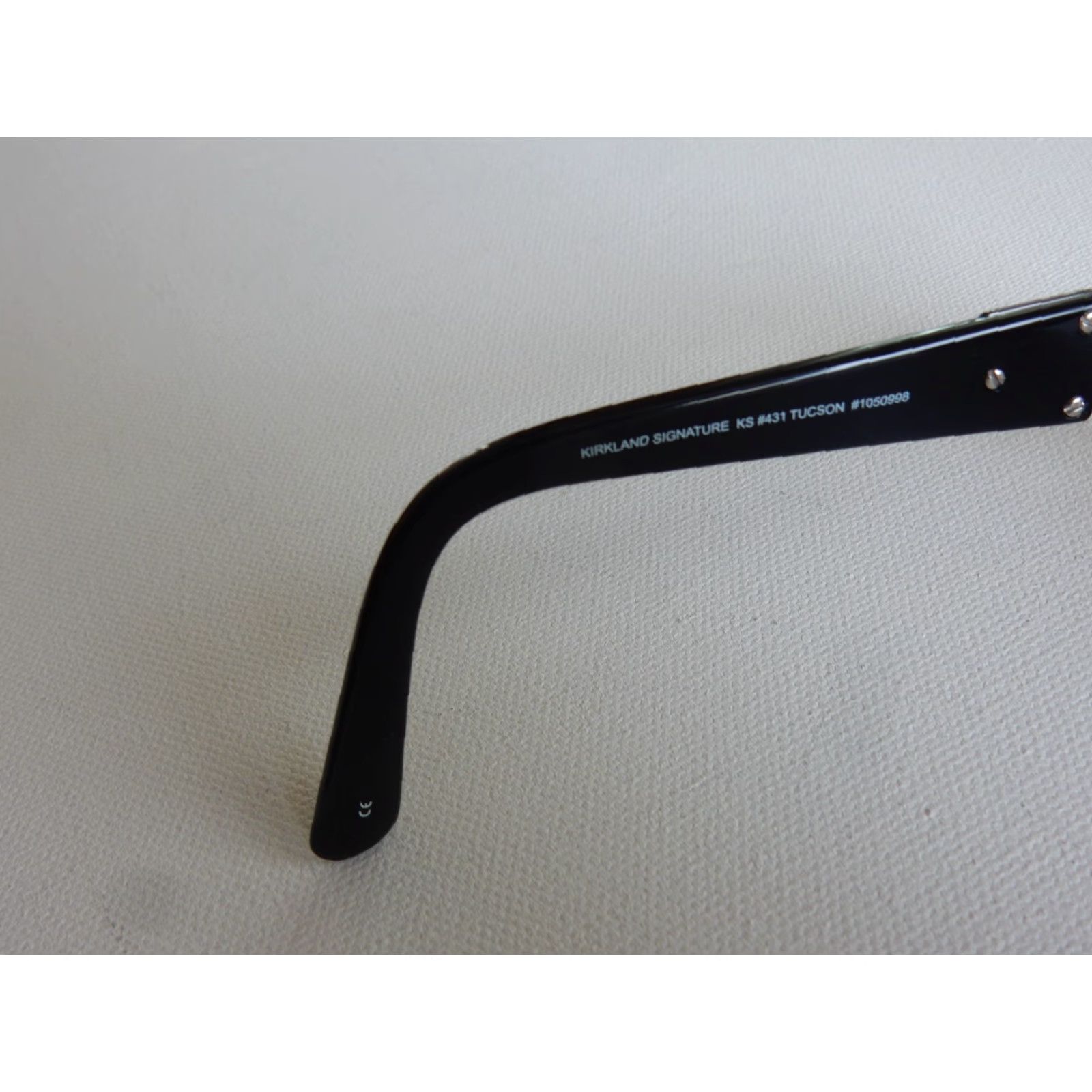 Vintage Kirkland Signature Sunglasses Frames Women 57mm Black Prescription Small Scratches Size ONE SIZE - 7 Thumbnail