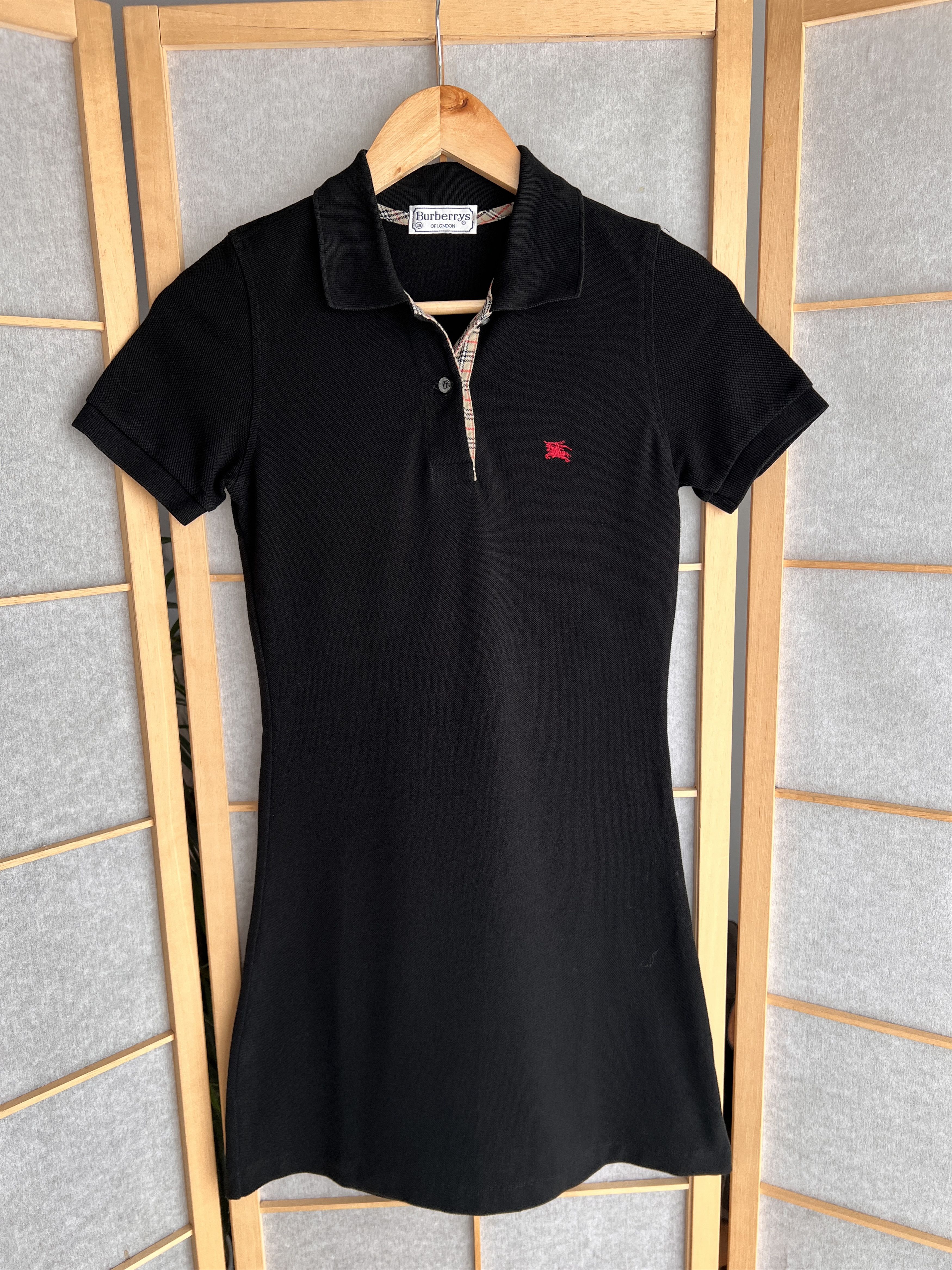 Burberry Burberrys vintage polo dress 90s nova check rare skirt plaid Size M / US 6-8 / IT 42-44 - 18 Thumbnail