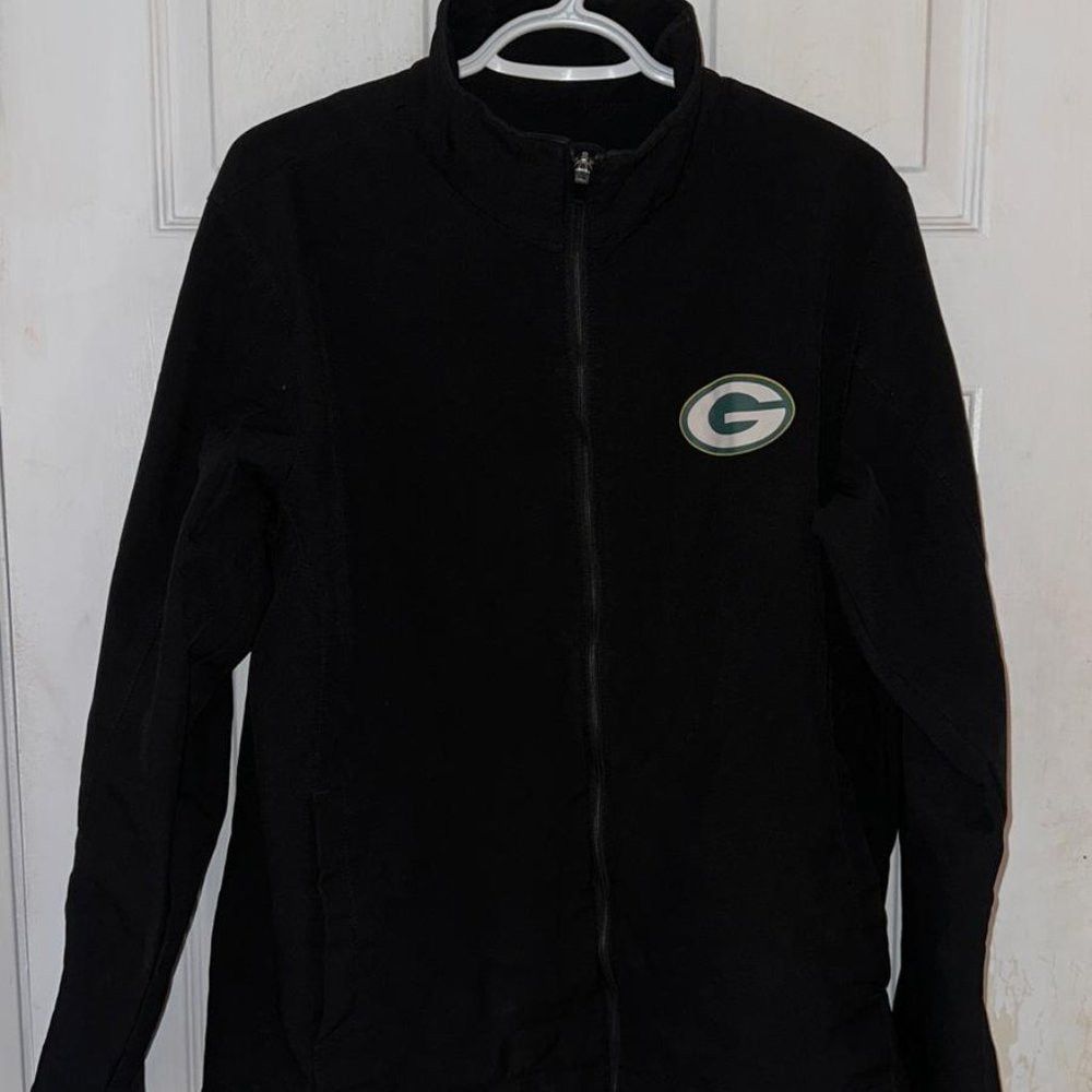 NFL Black Green Bay Jacket Men's Size M Size US M / EU 48-50 / 2 - 1 Thumbnail
