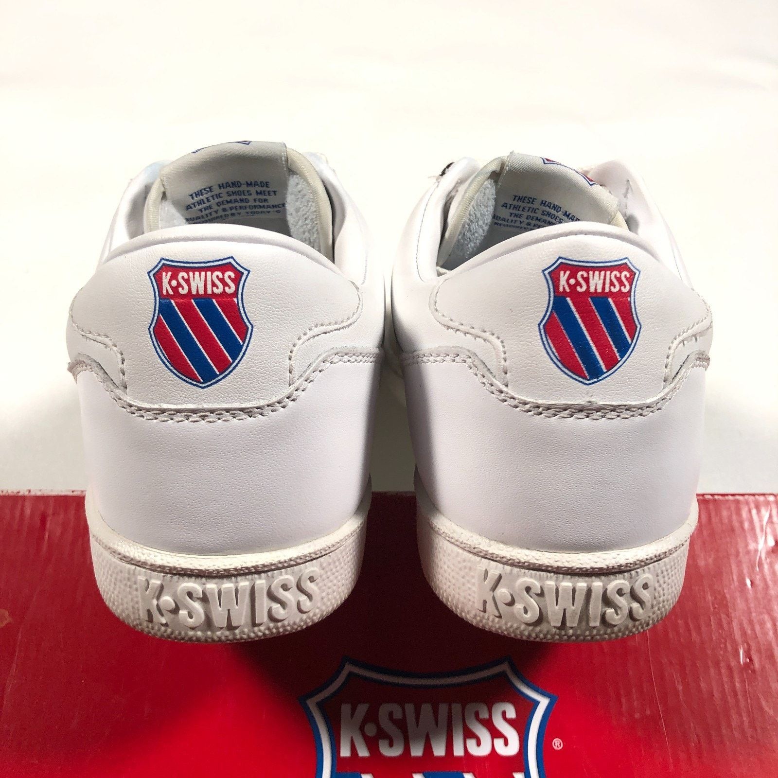 K-Swiss K-Swiss Classic Varsity Low Sneakers Shoes White size 6.5 S1 Size US 6.5 / EU 39-40 - 6 Thumbnail
